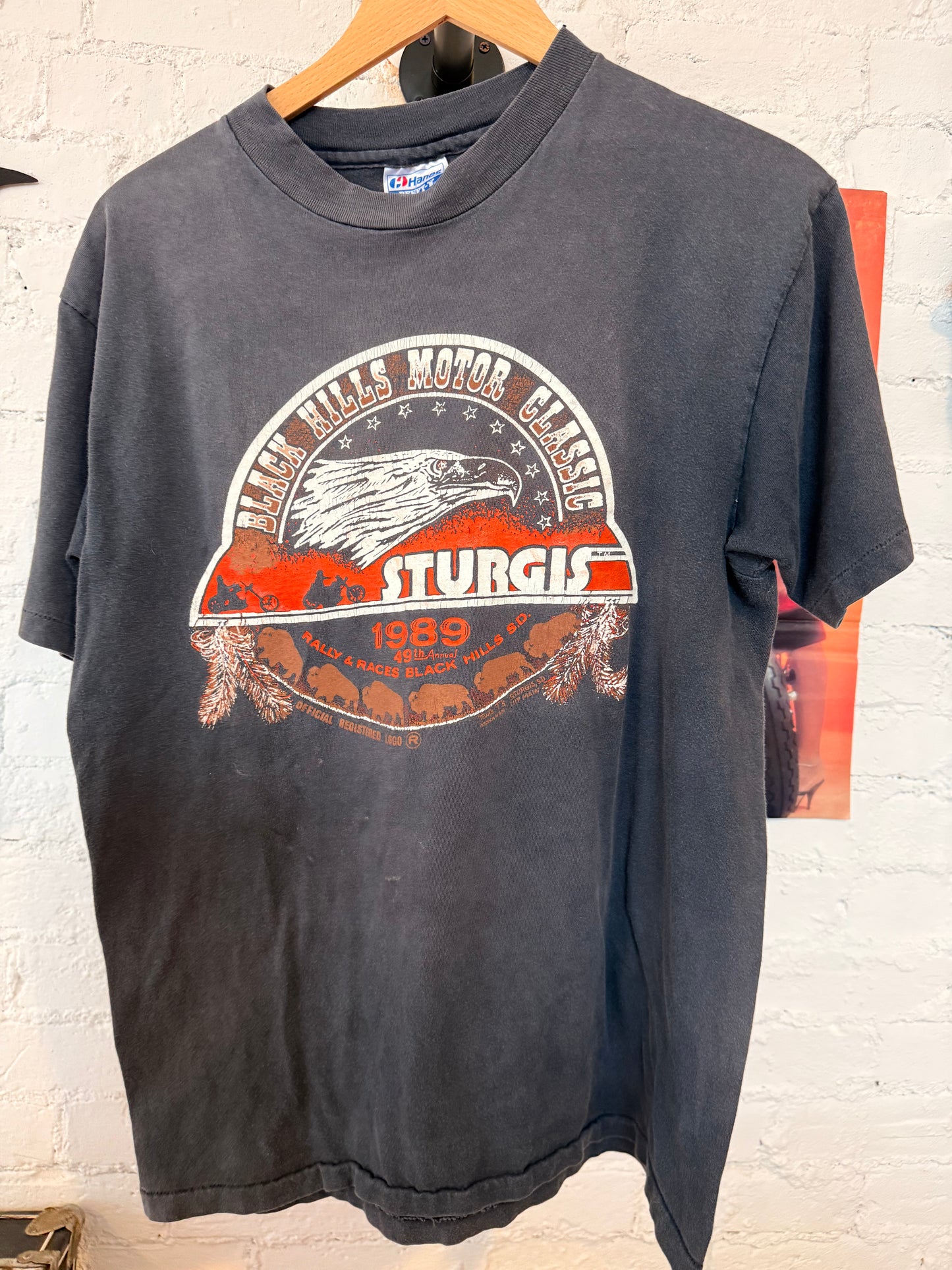 89 Black Hills Sturgis Tee Size- L