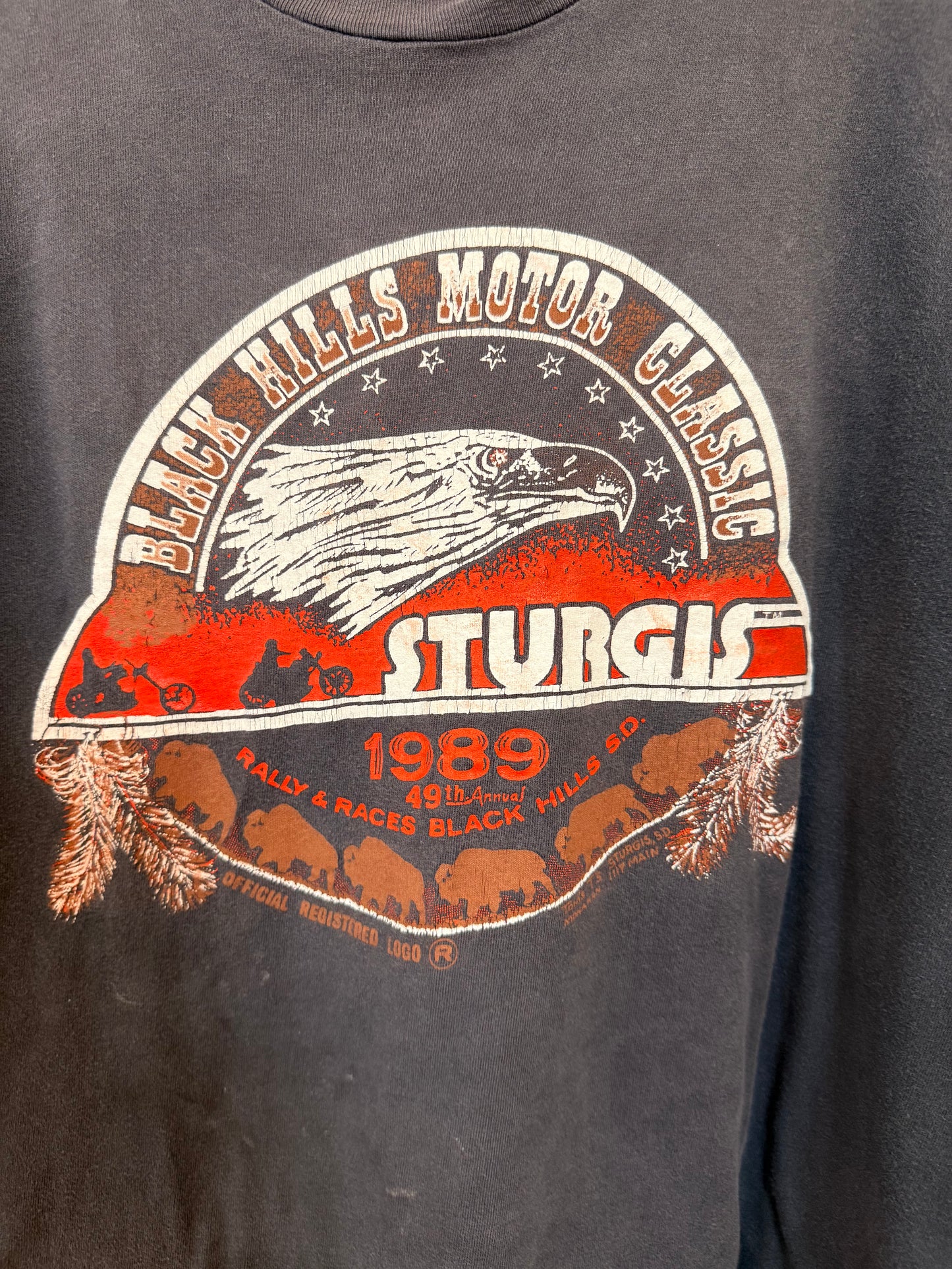89 Black Hills Sturgis Tee Size- L