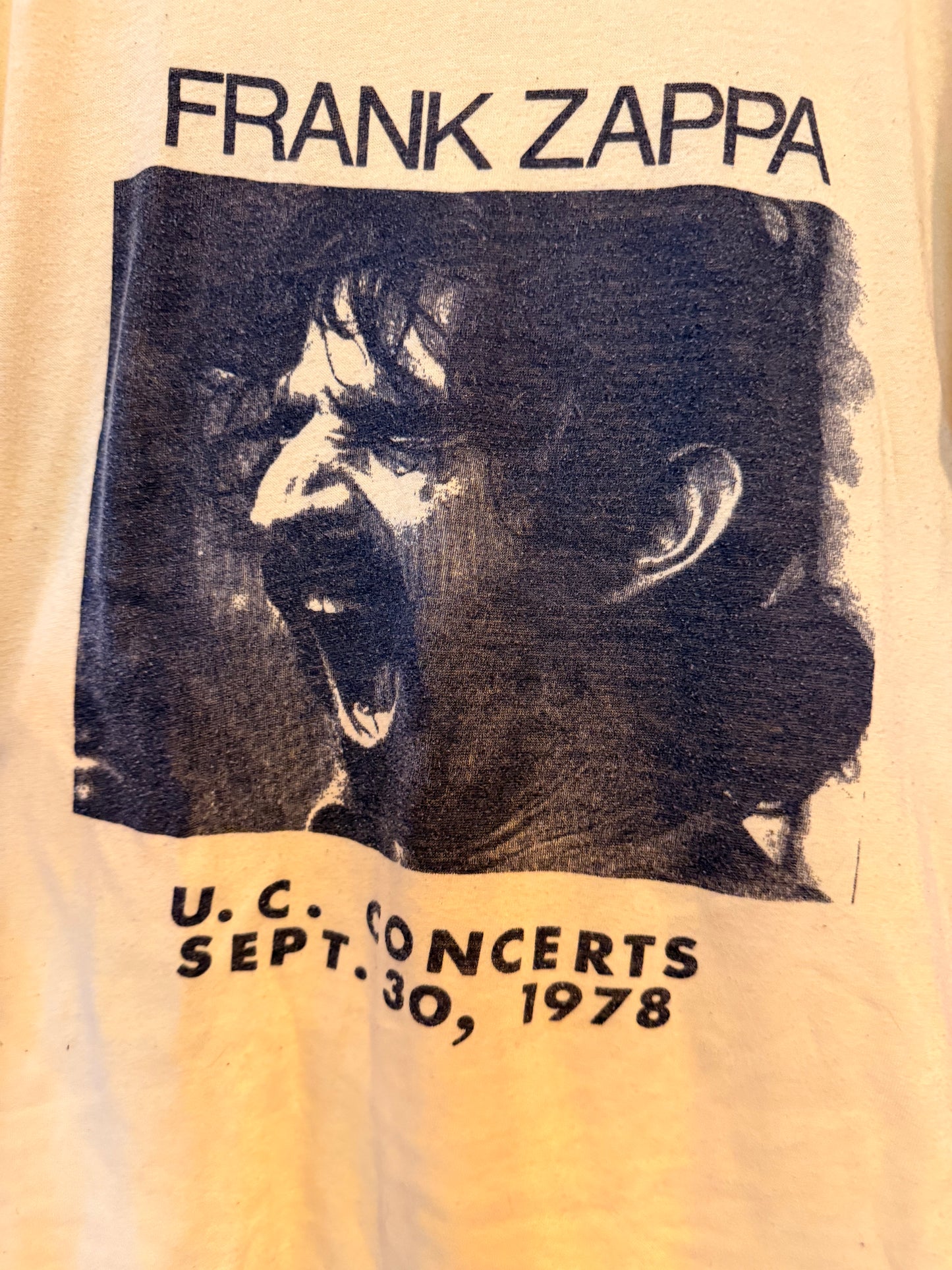 1978 Frank Zappa Tee Size- M LFDW