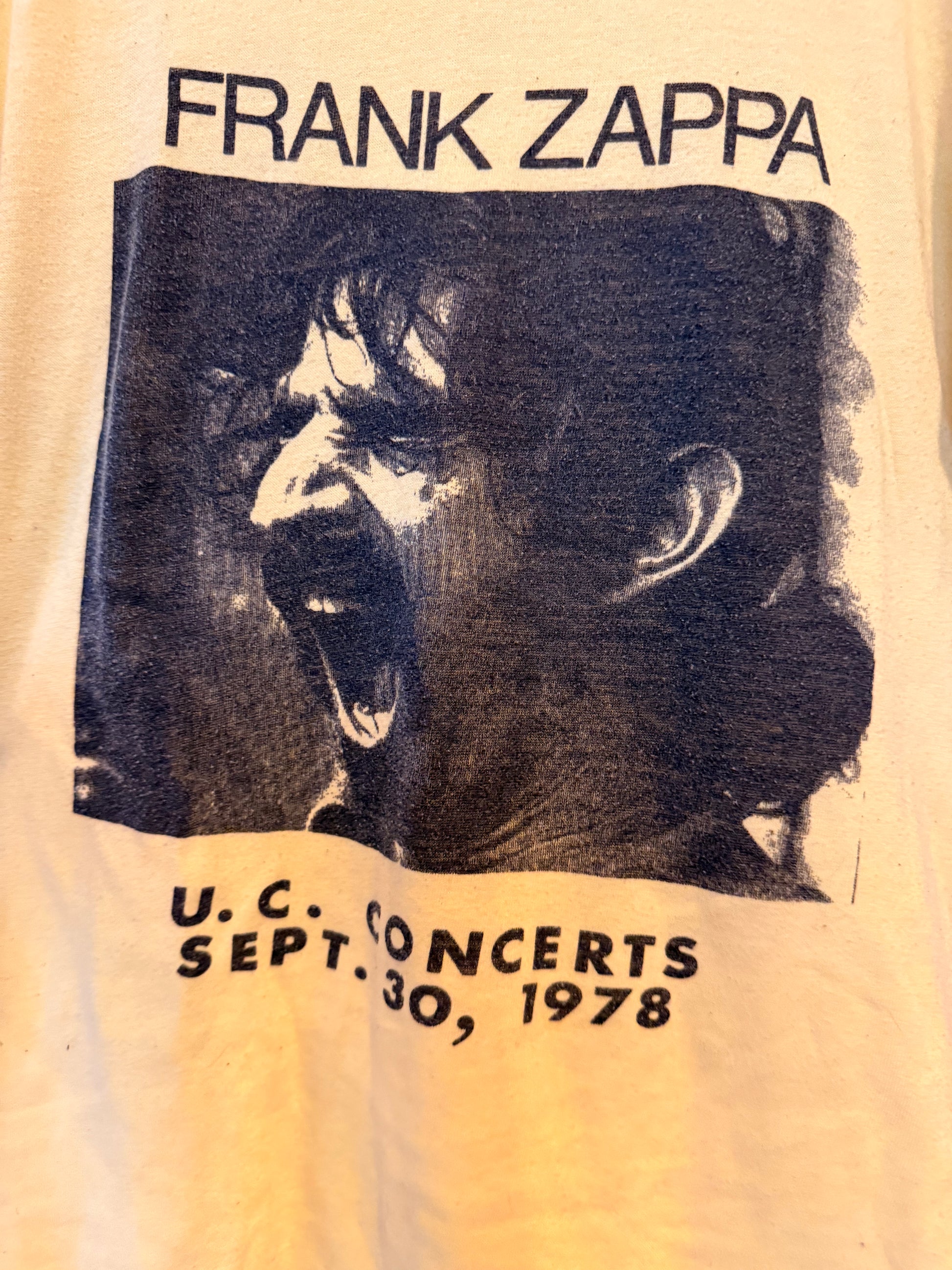 1978 Frank Zappa Tee Size- M LFDW