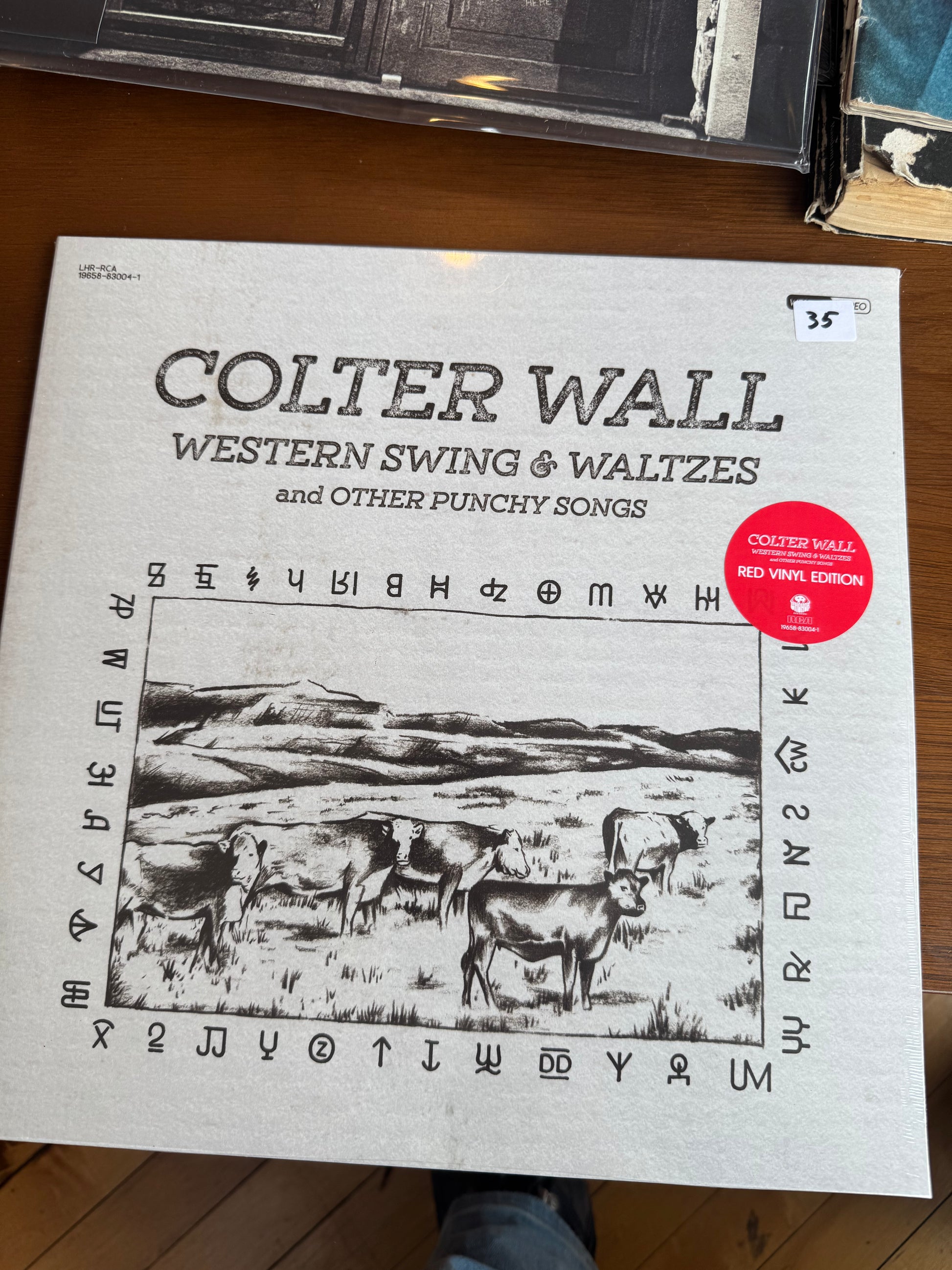 Colter Wall Western Swings & Waltzes Record LFDW