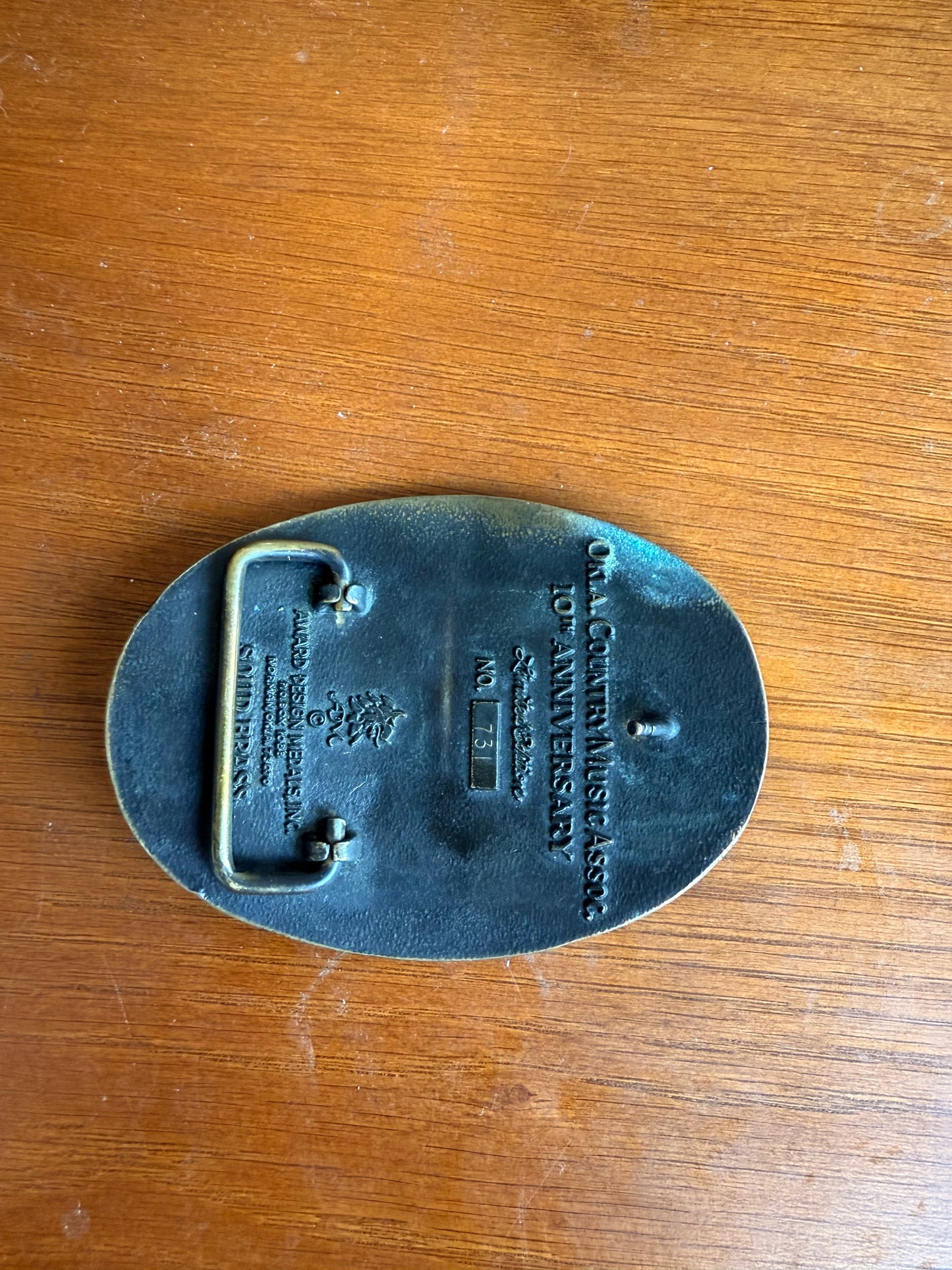 OCMA Belt Buckle LFDW