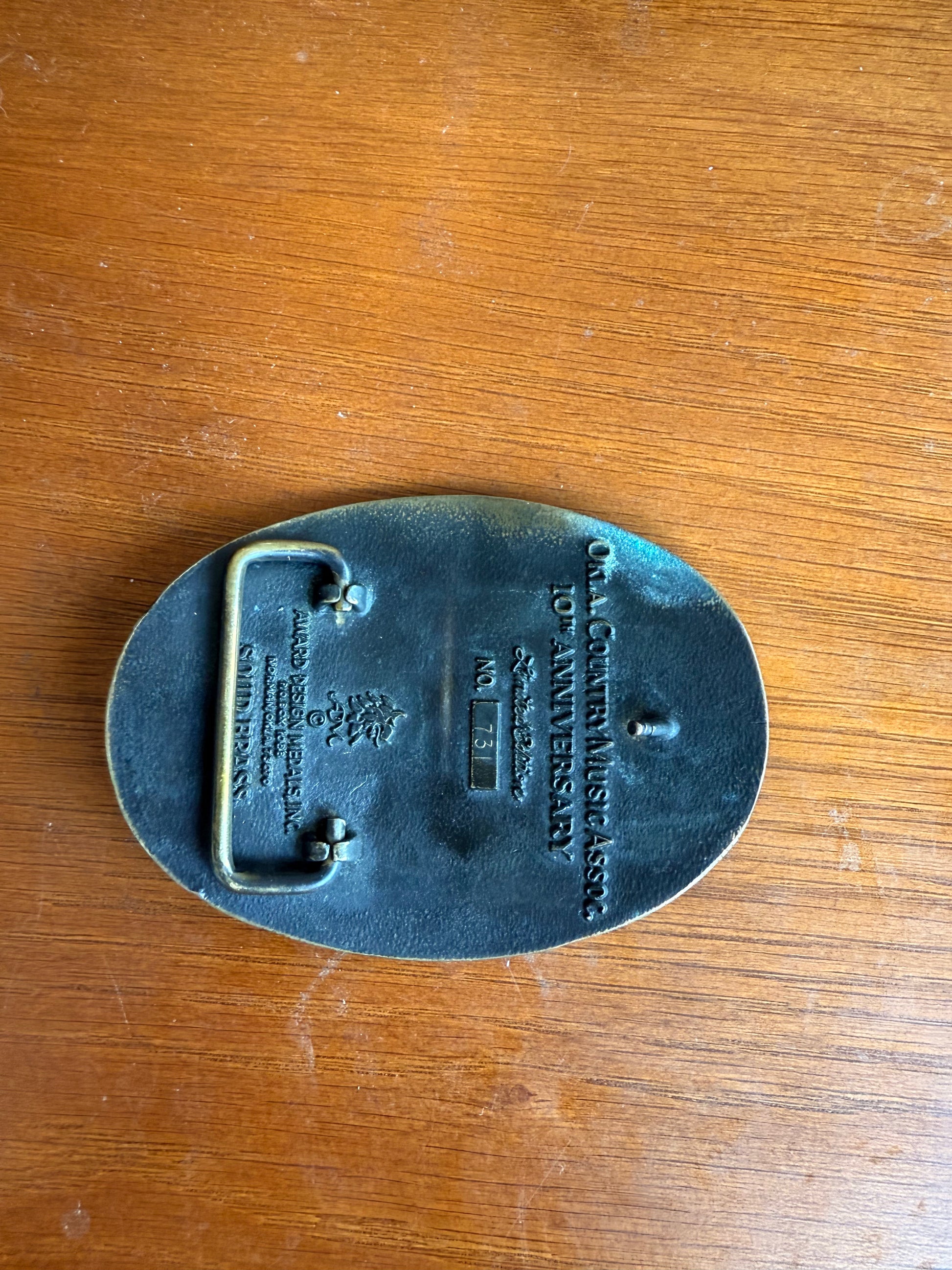 OCMA Belt Buckle LFDW