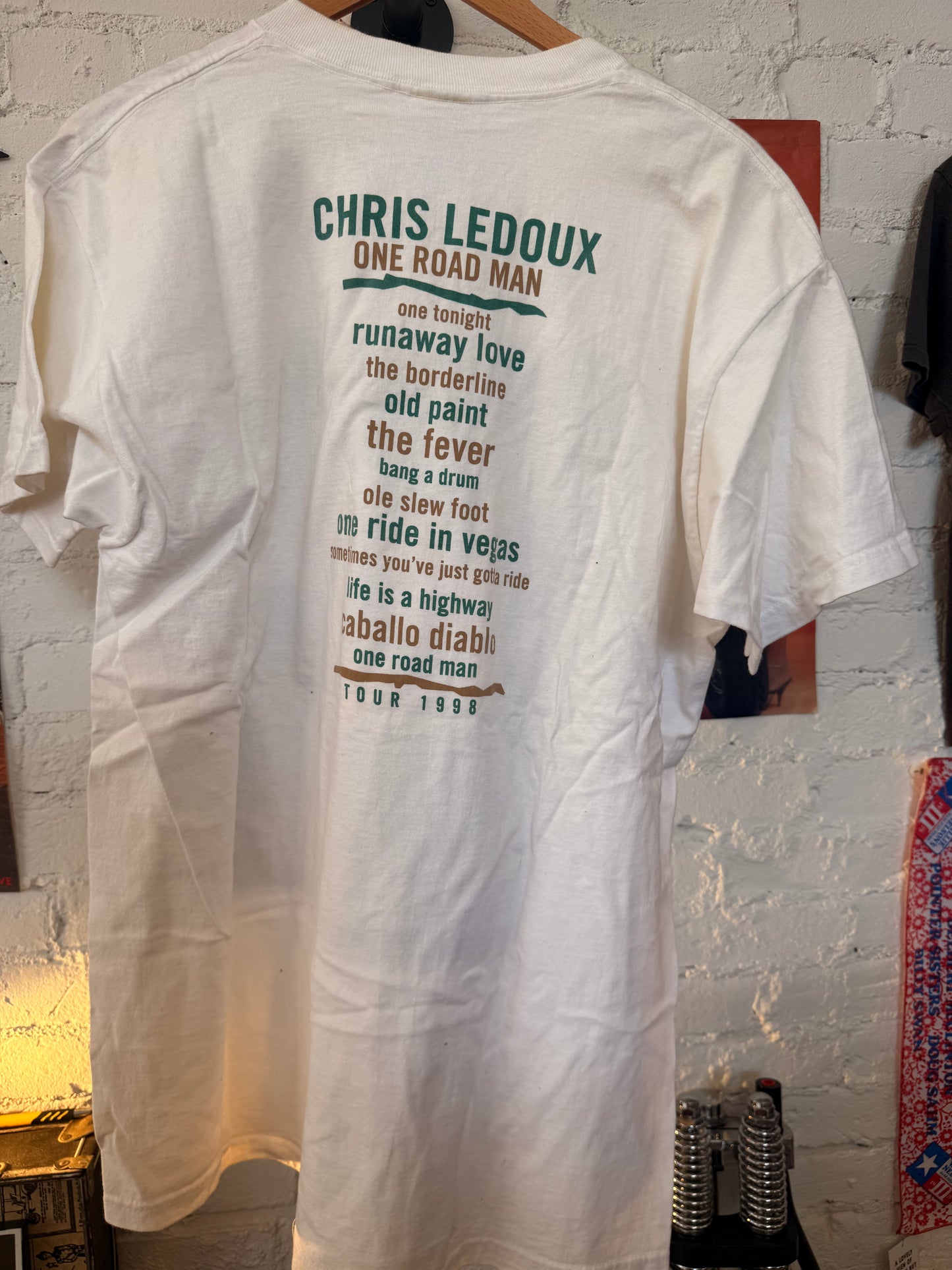 1998 Chris LeDoux Tee Size-XL