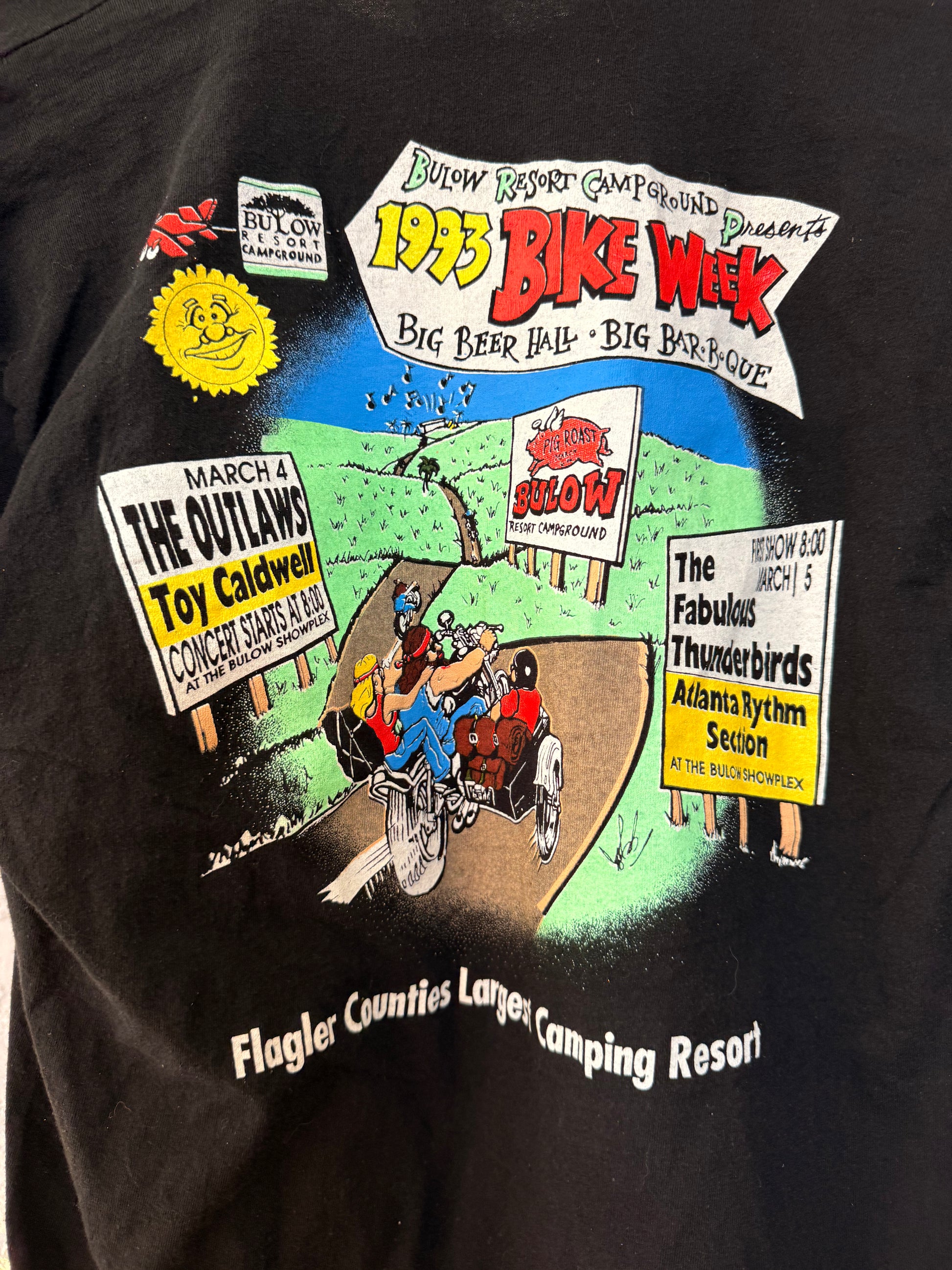 1994 Bike Week Bulow Tee Size- L LFDW
