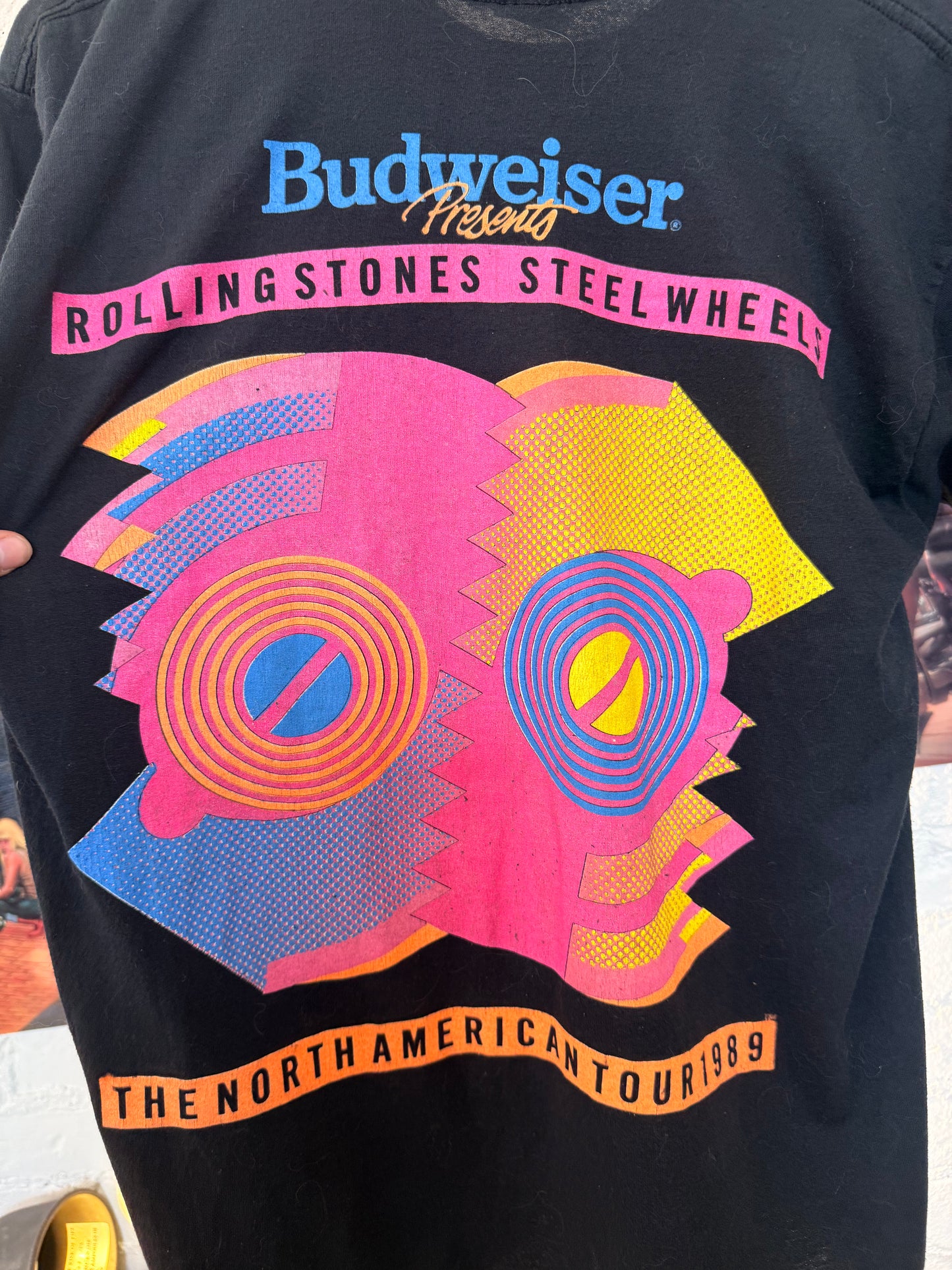 1989 Rolling Stones Steel Wheels Tee Size- L LFDW