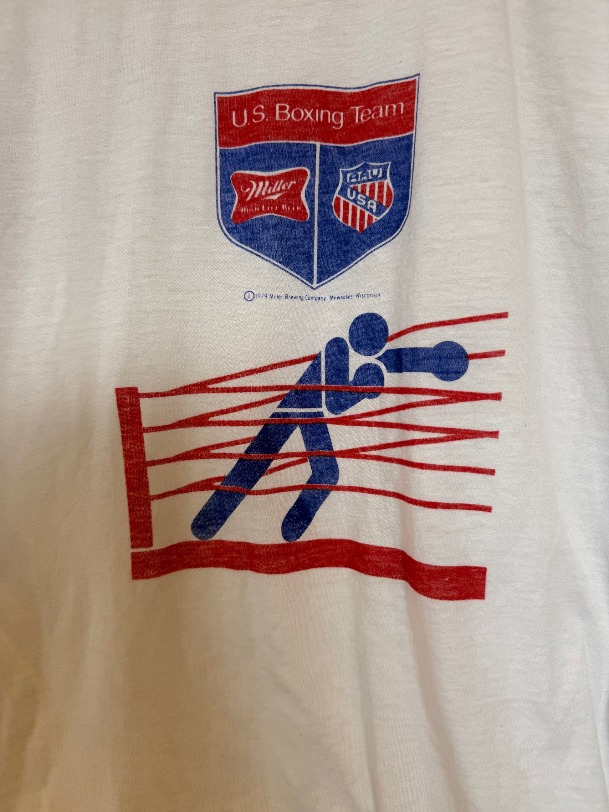 79 Boxing Team Tee Size- M LFDW