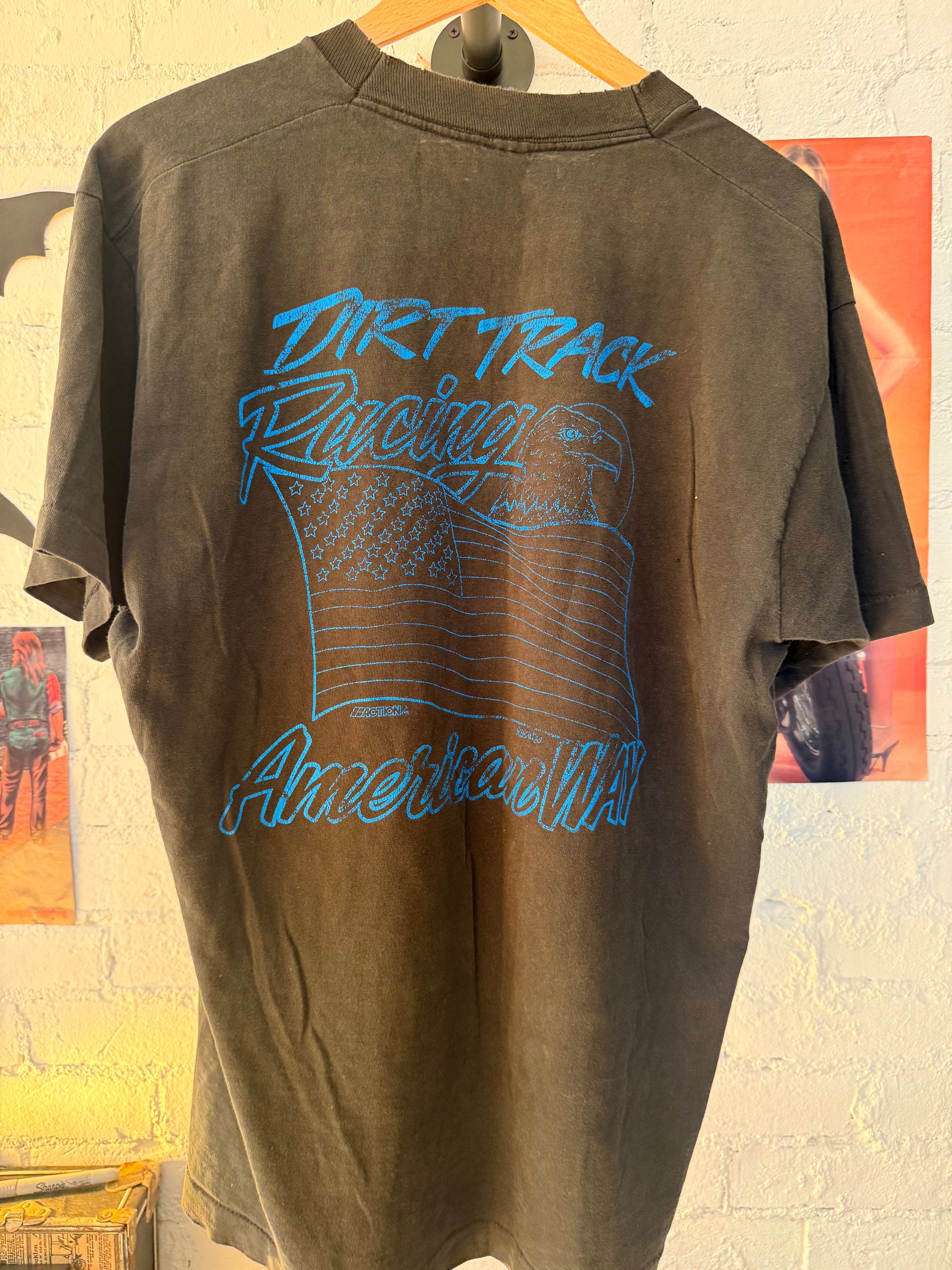 92 Dirt Track Racing Tee Size- L LFDW