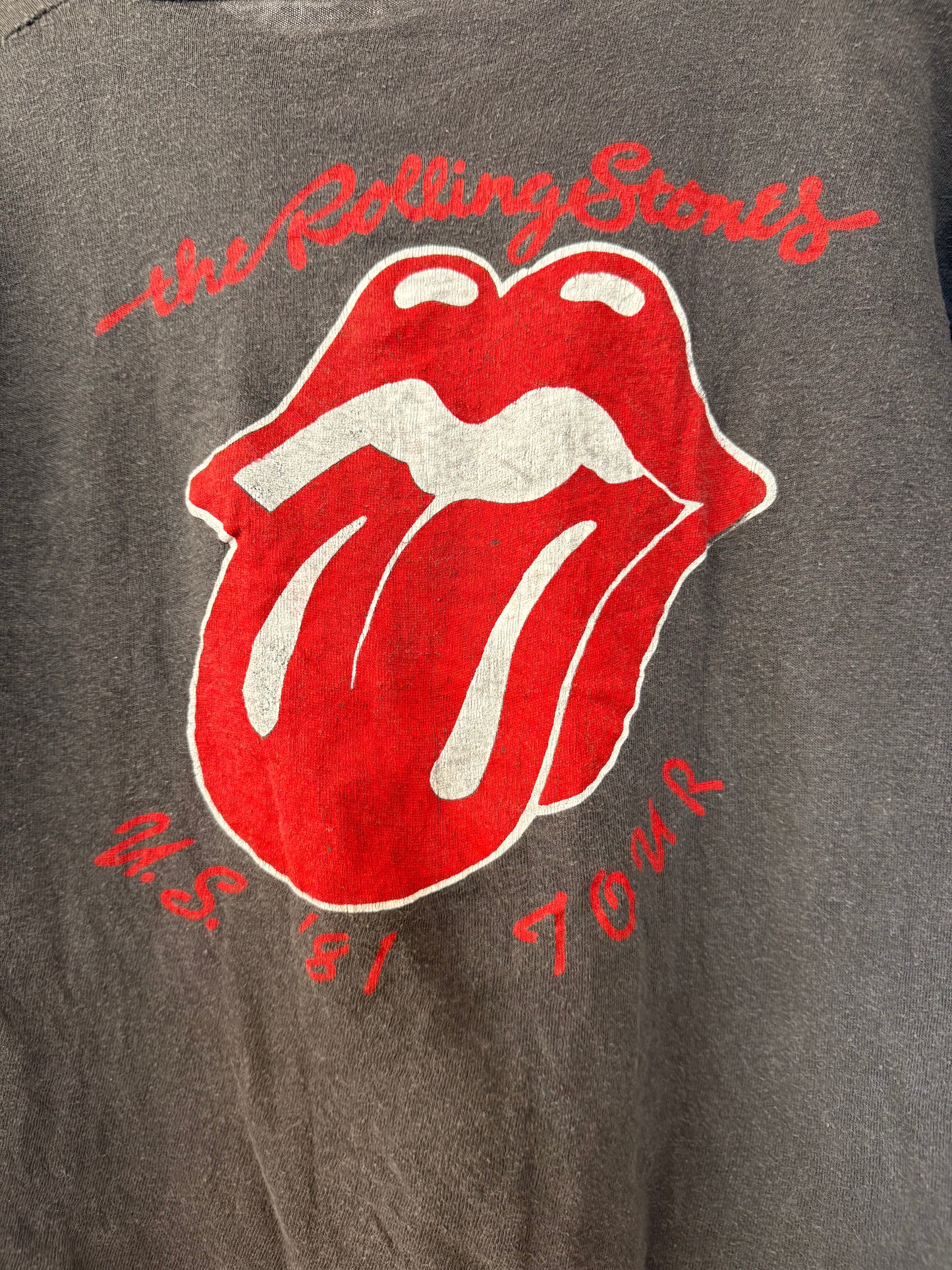 81 Rolling Stones Tee Size- M LFDW