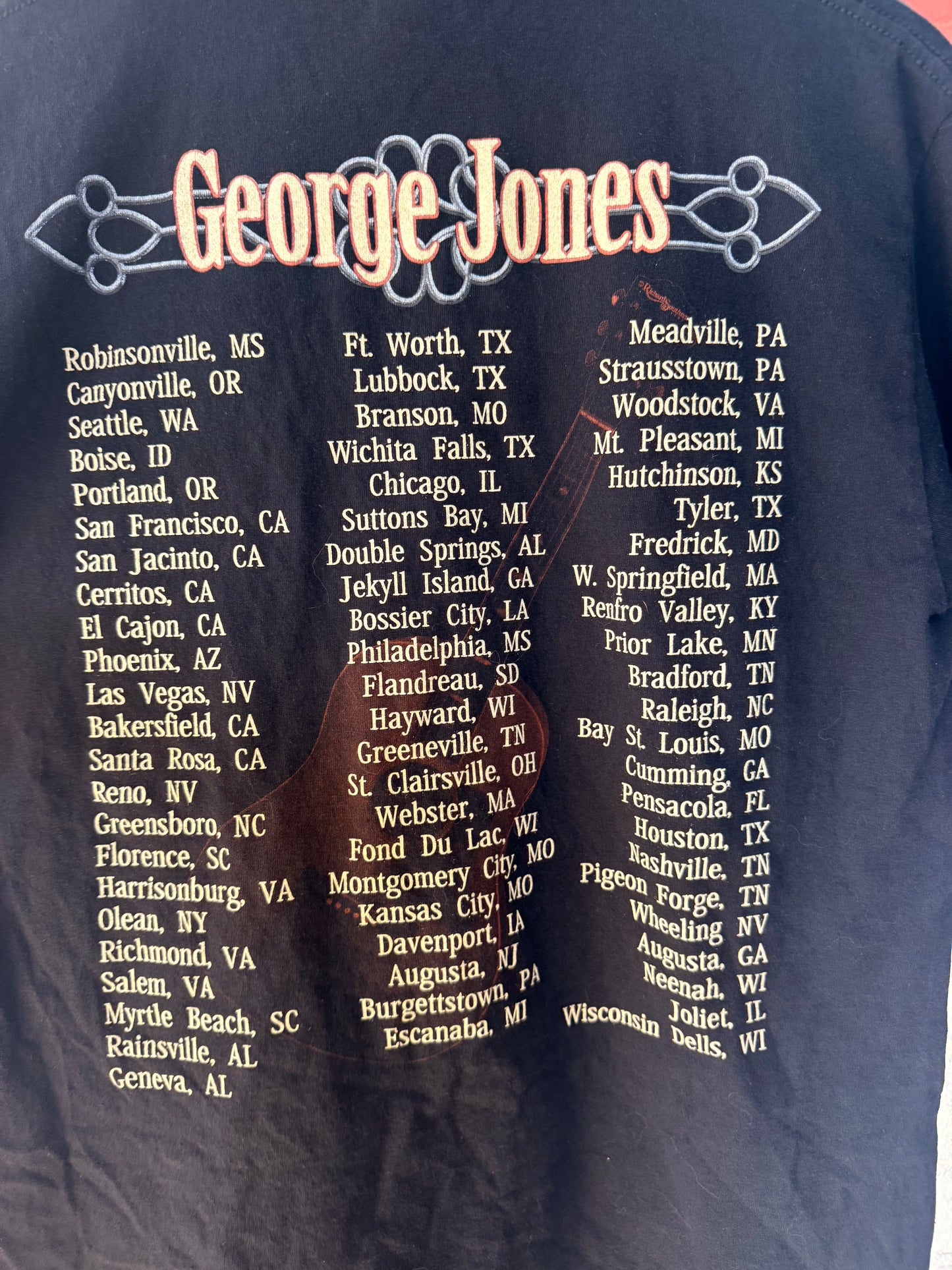Y2K George Jones Tee Size- M LFDW