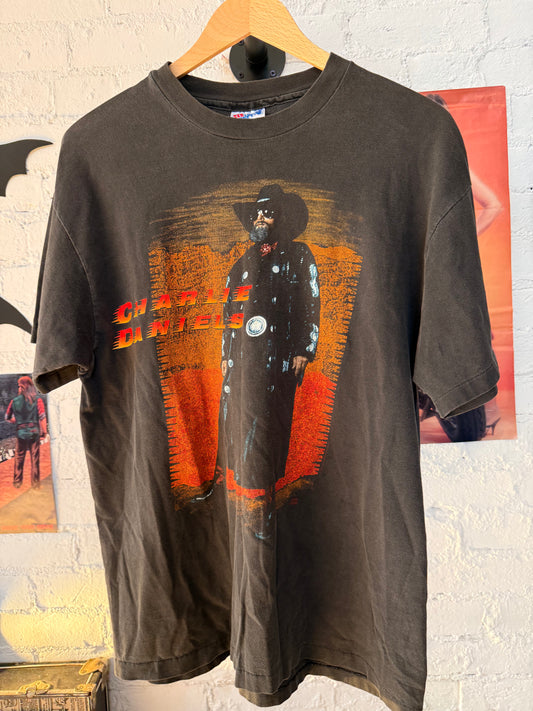 Early 90s Charlie Daniel’s Tee Size- L LFDW