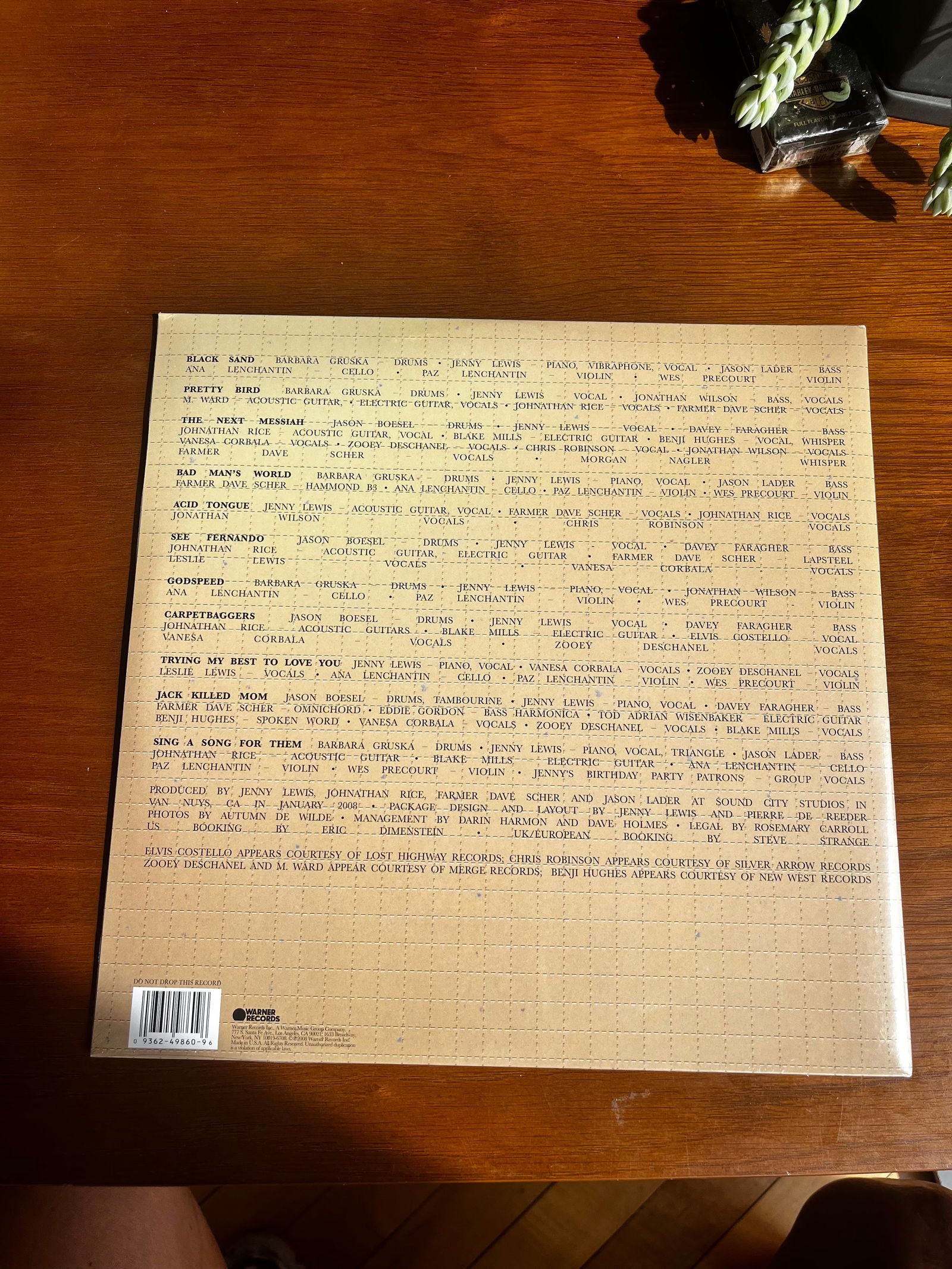 Jenny Lewis Acid Tongue Record - LFDW