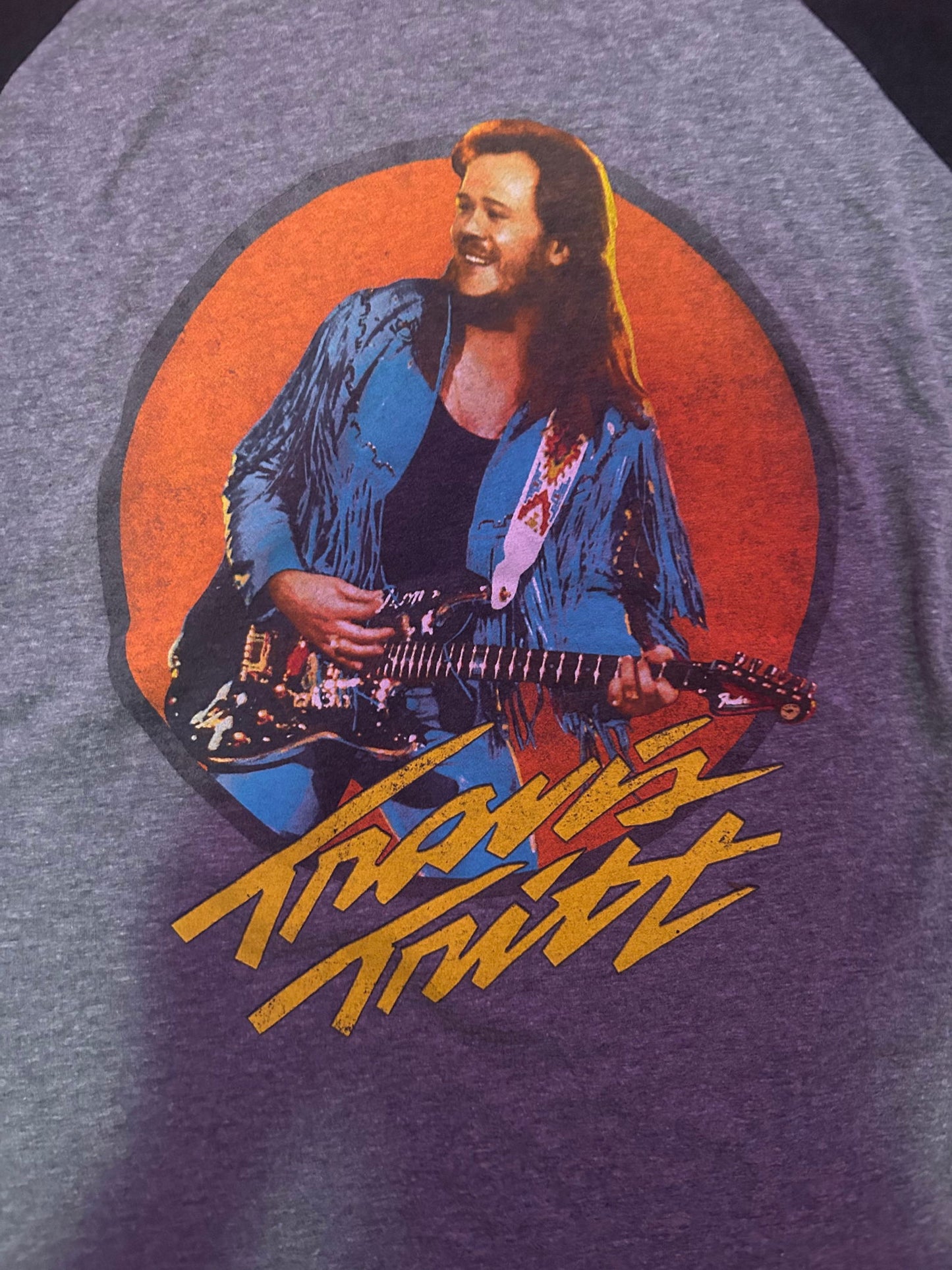 1990s Travis Tritt Raglan Tee Size - M/L - LFDW