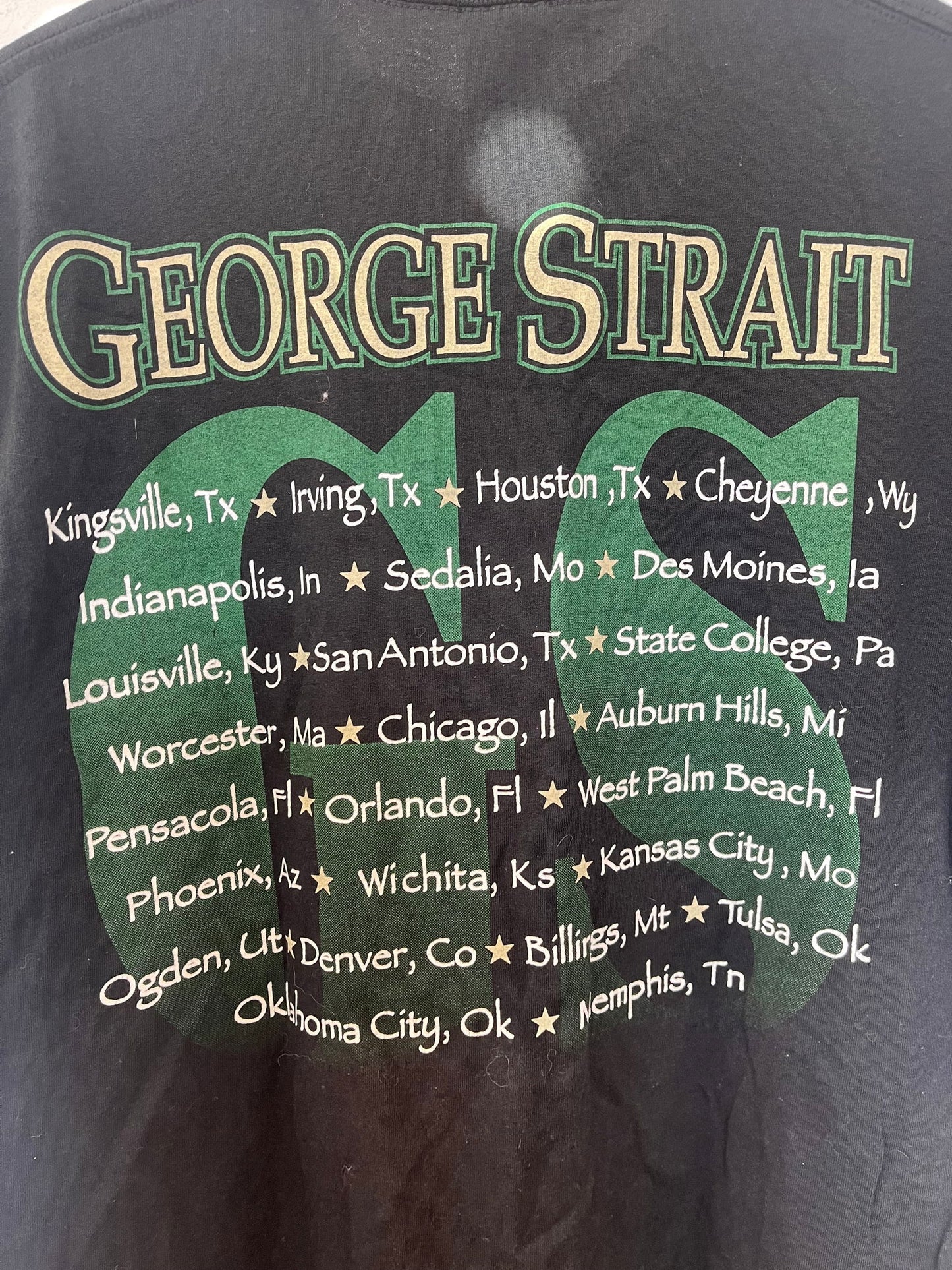 Late 90’s George Straight tour tee size-XL - LFDW