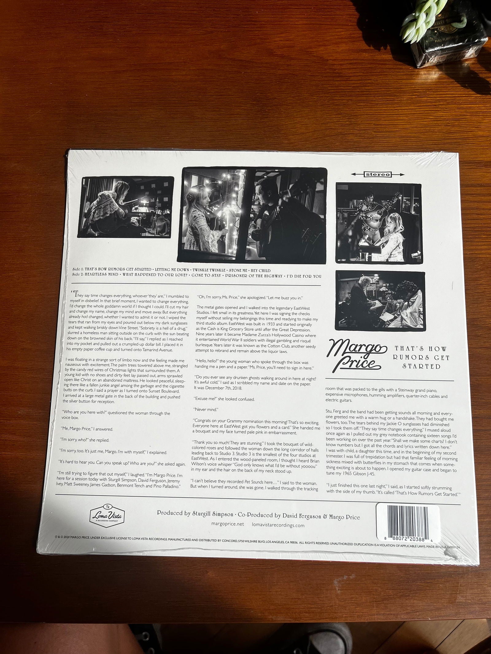 Margo Price That’s How Rumors Get Started Record - LFDW