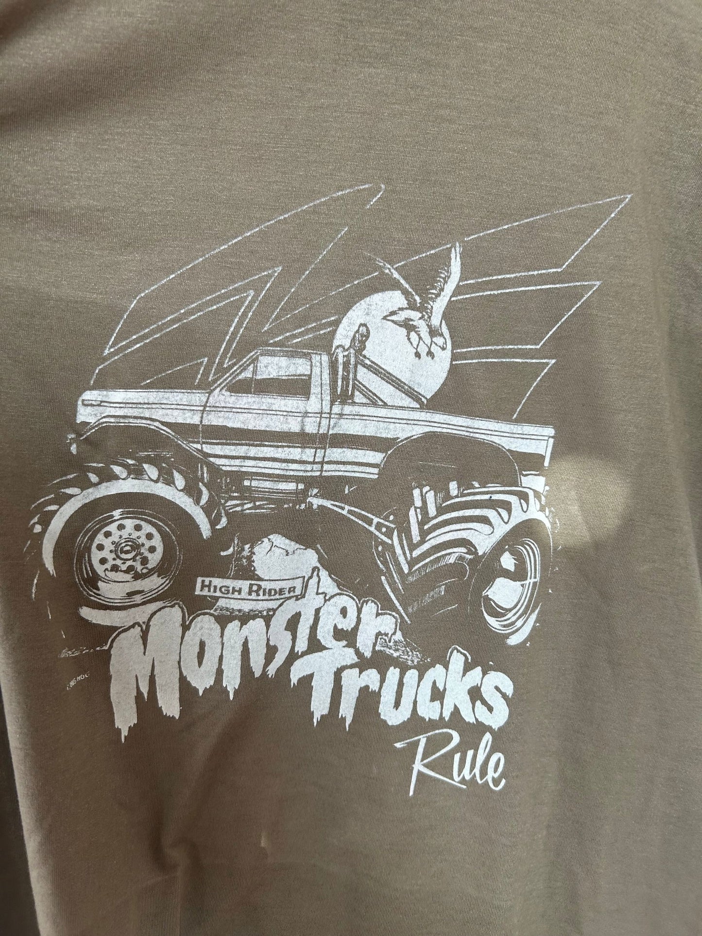 Monster Trucks Rule Size - M - LFDW