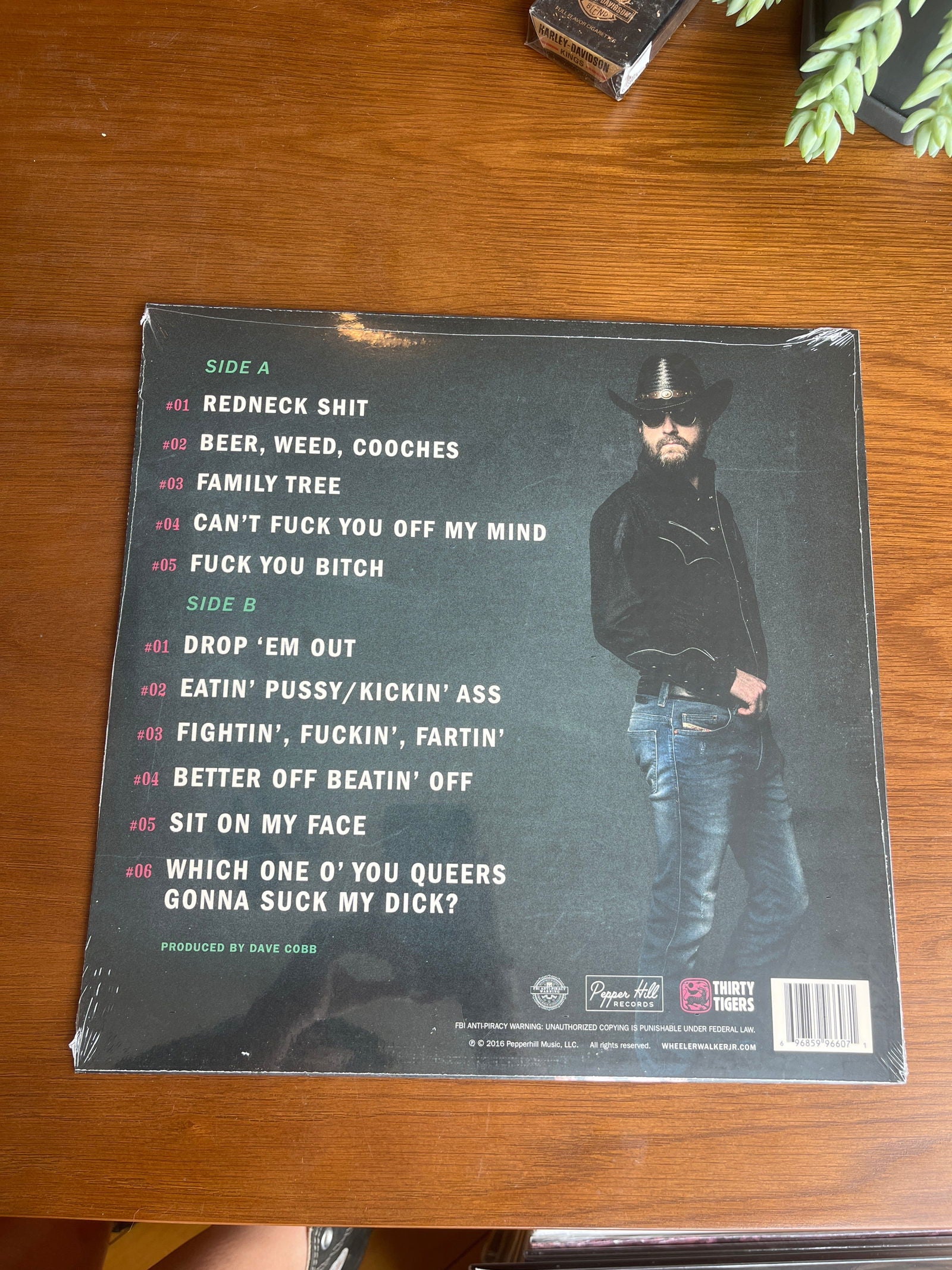 Wheeler Walker Jr. Redneck Shit Record - LFDW