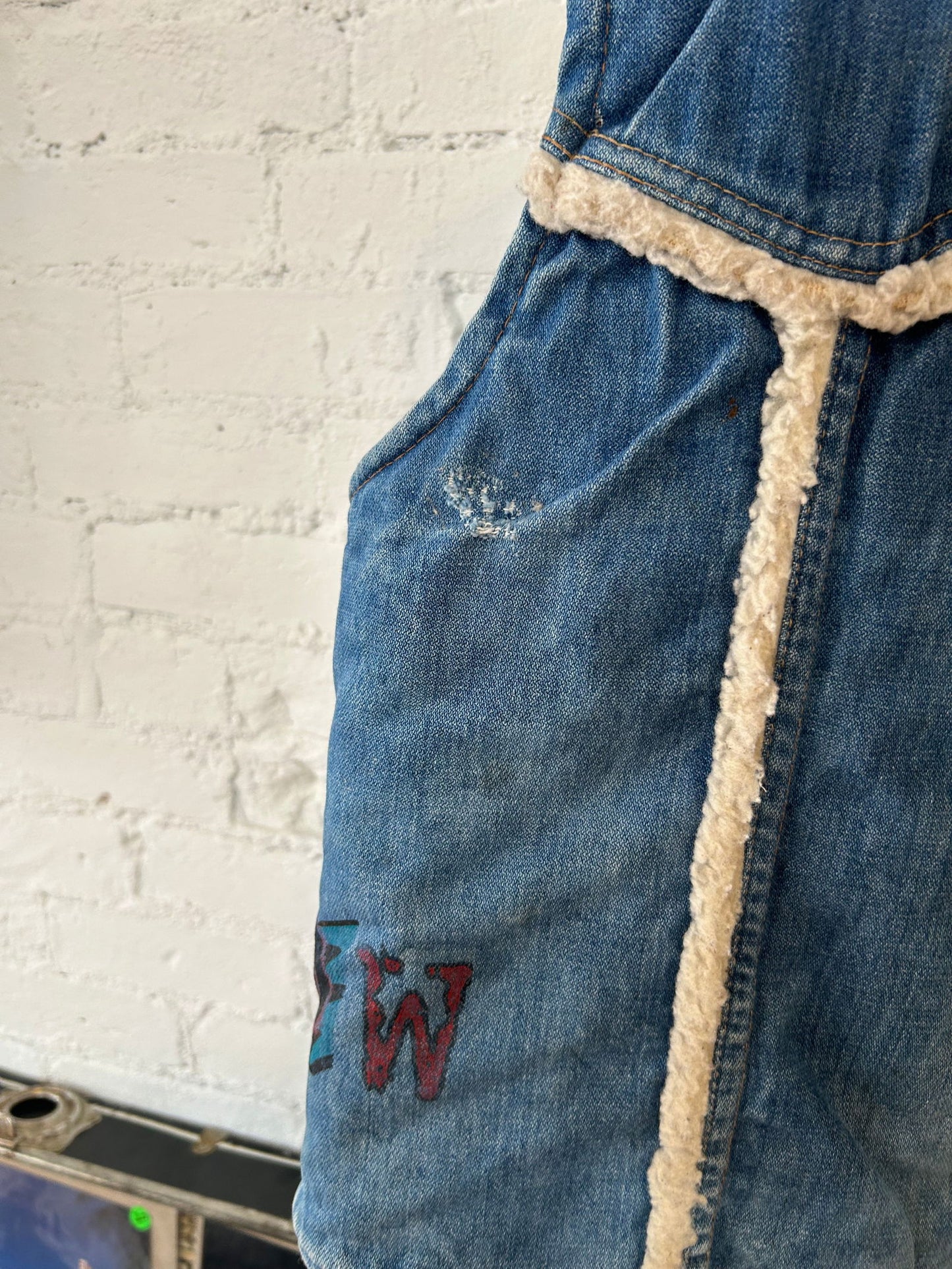 Girl Denim Vest Size L/XL - LFDW