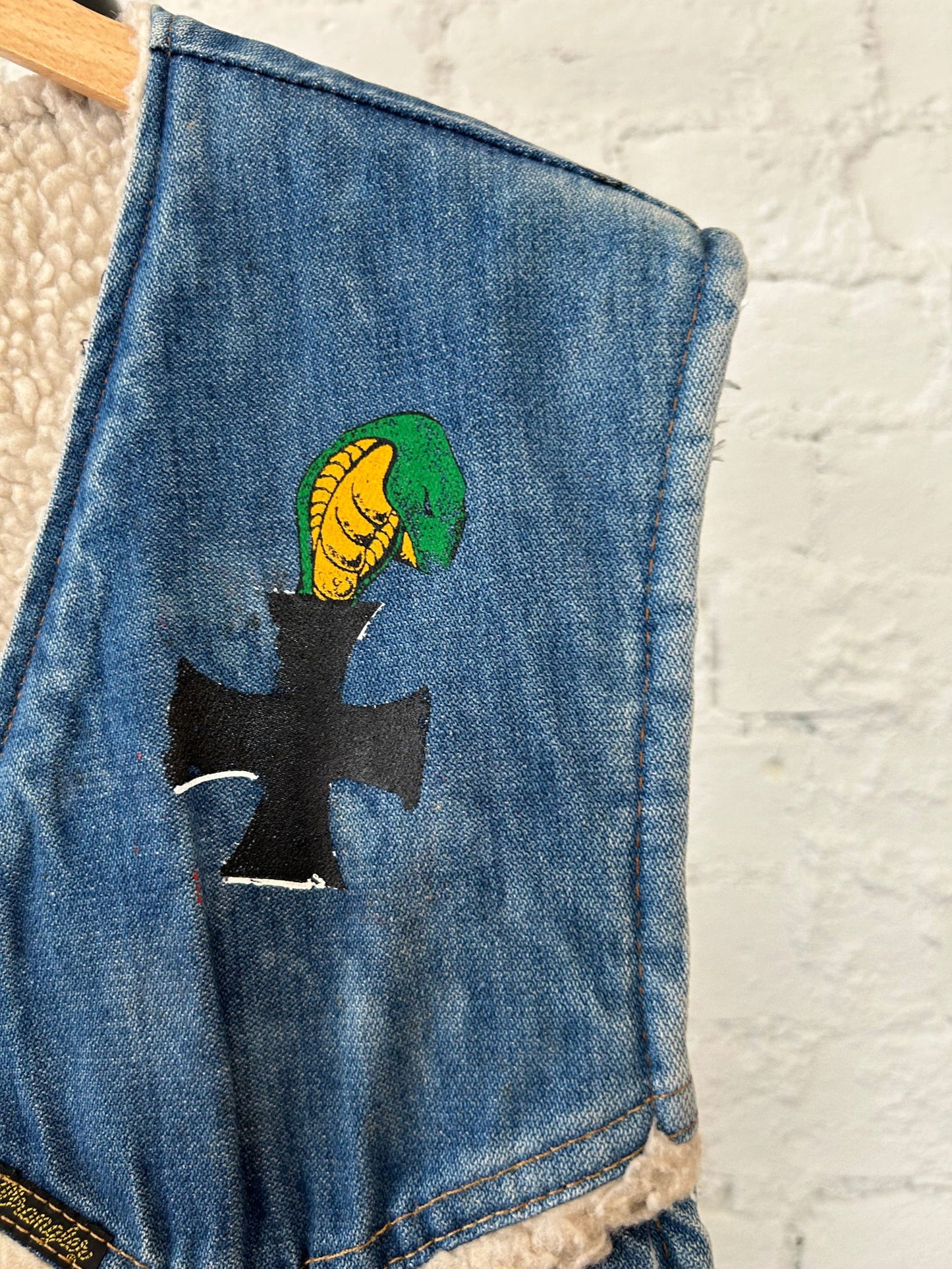 Girl Denim Vest Size L/XL - LFDW