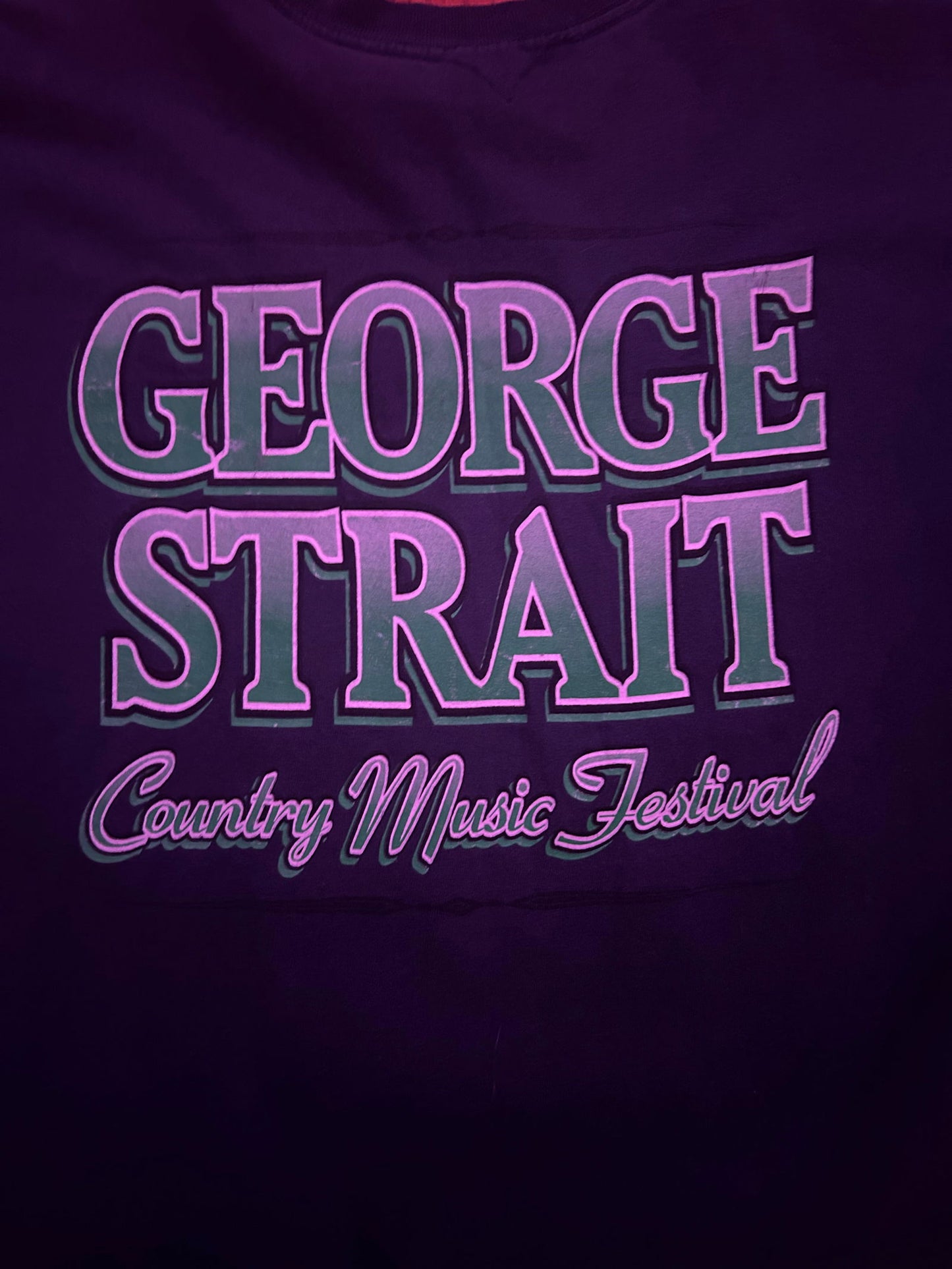 Y2K George Strait Country Music Festival Tee Size - L - LFDW