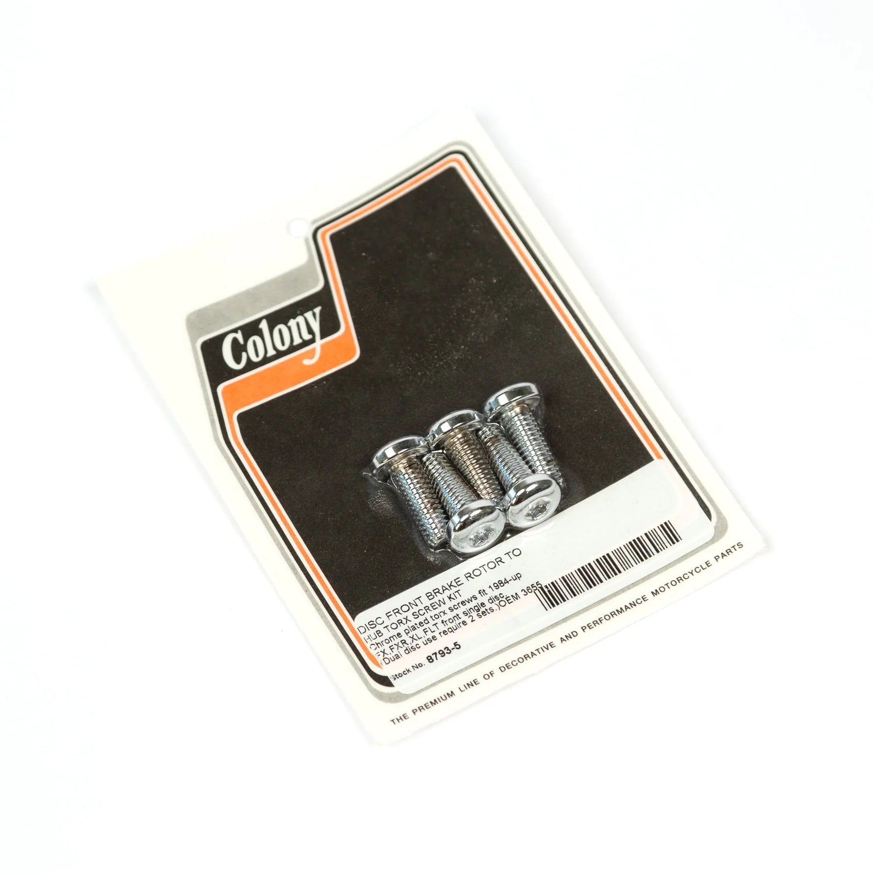 Colony Front Rotor Bolt Kit LFDW