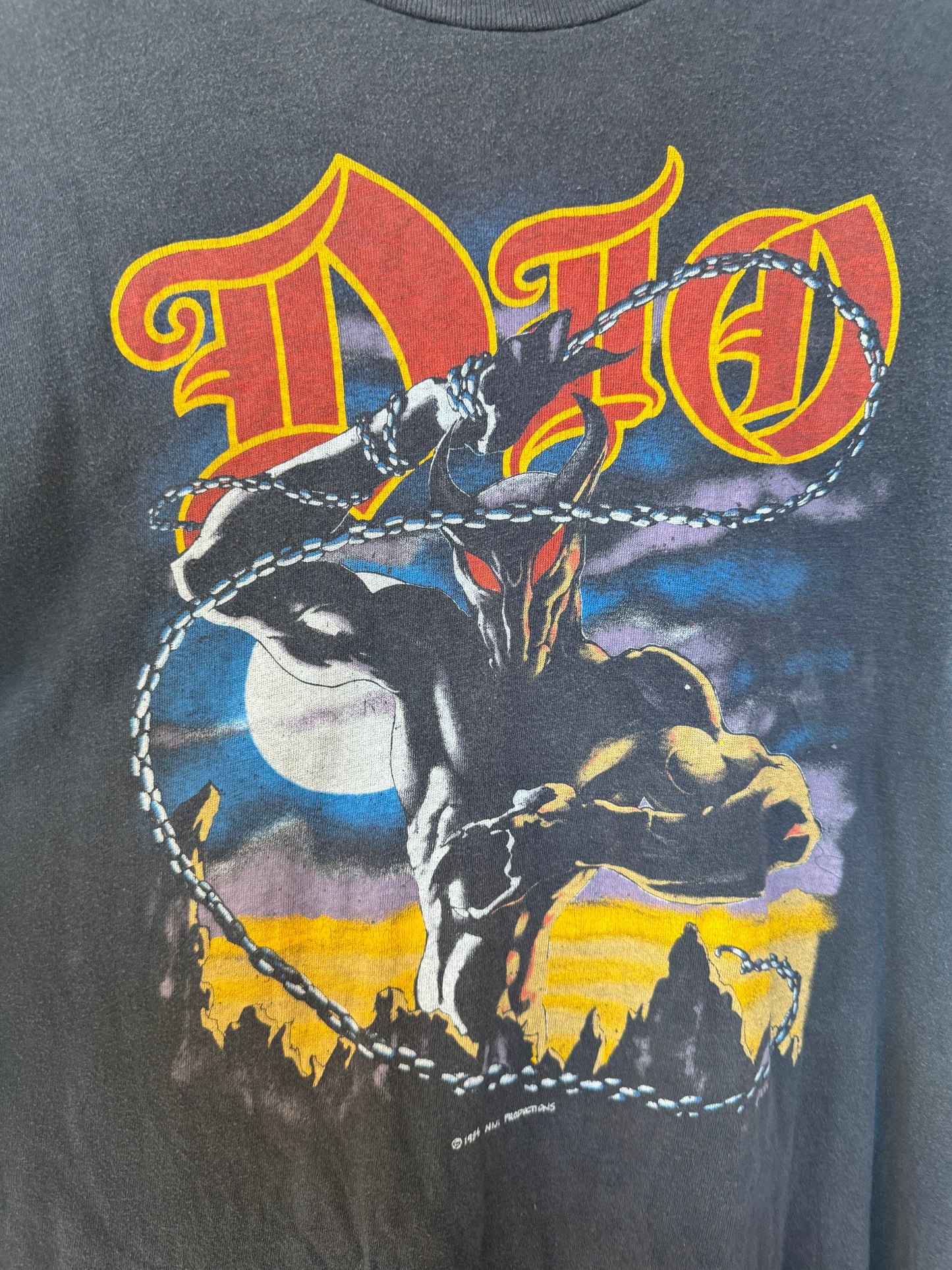 1984 Dio World Tour Tee Size - L