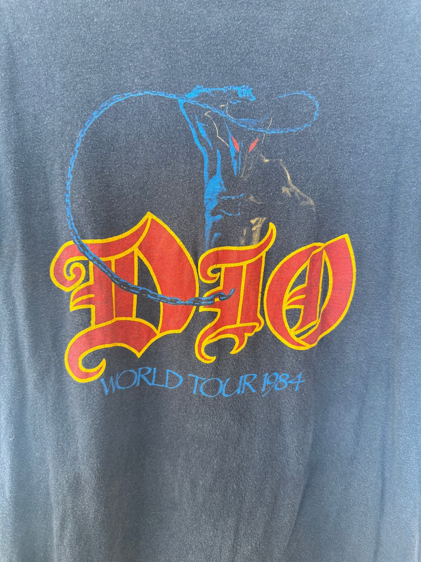 1984 Dio World Tour Tee Size - L