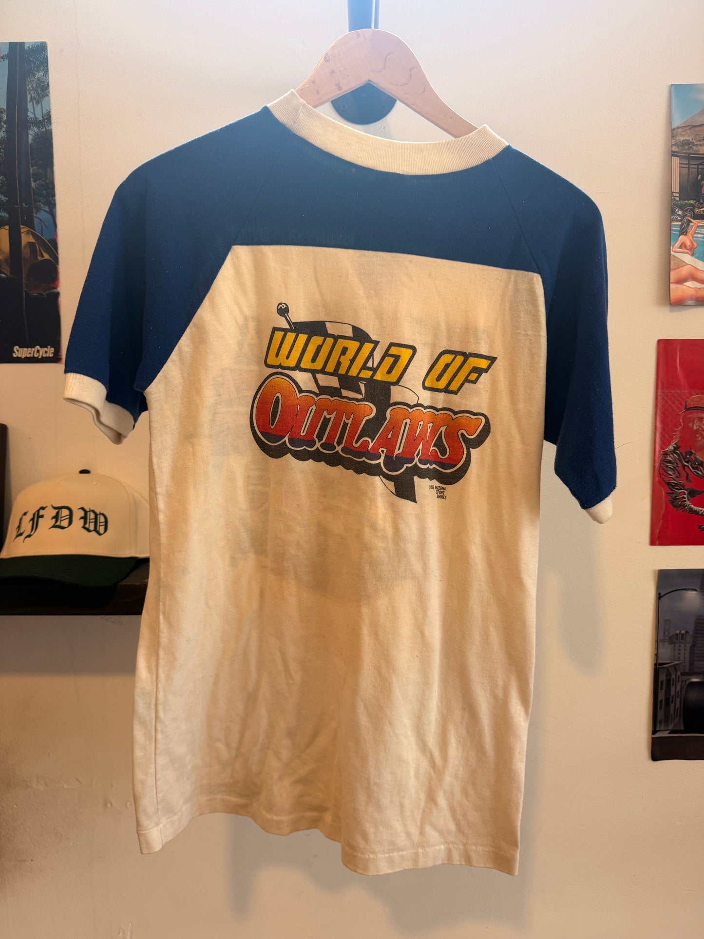 1982 World of Outlaws Tee Size-XL LFDW