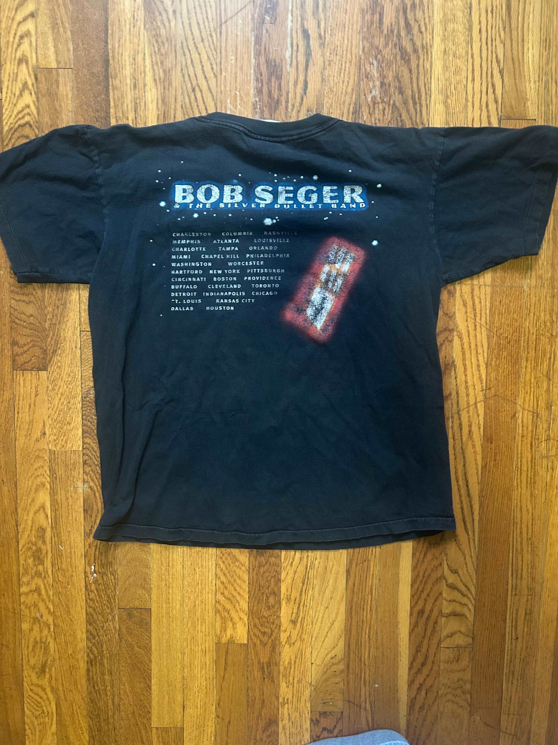 1990s Bob Seger Tour Tee Size - L