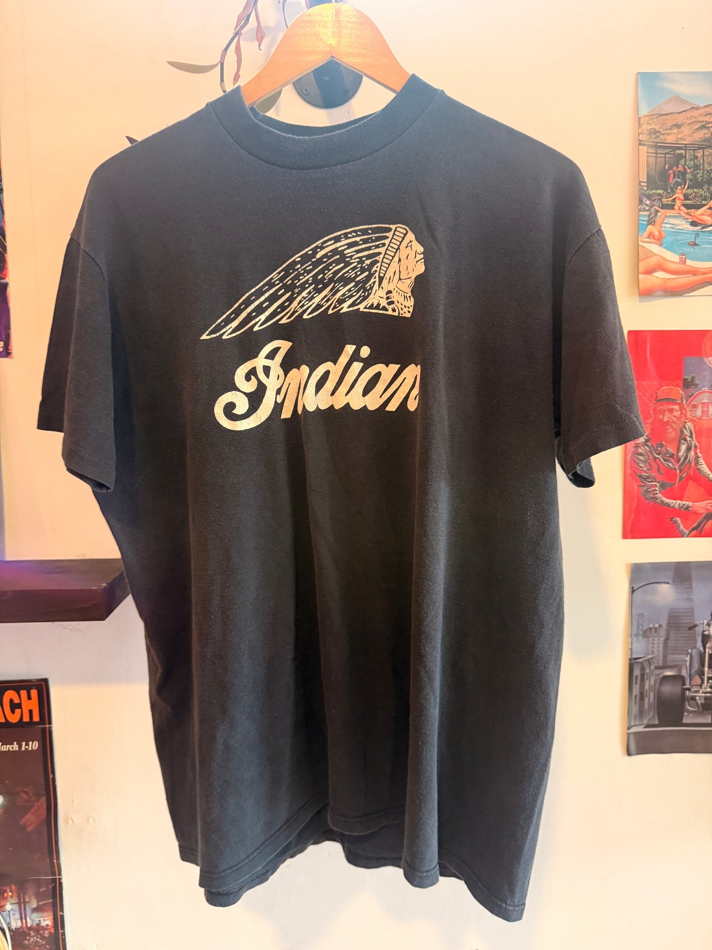 80s Indian Tee Size- XL LFDW
