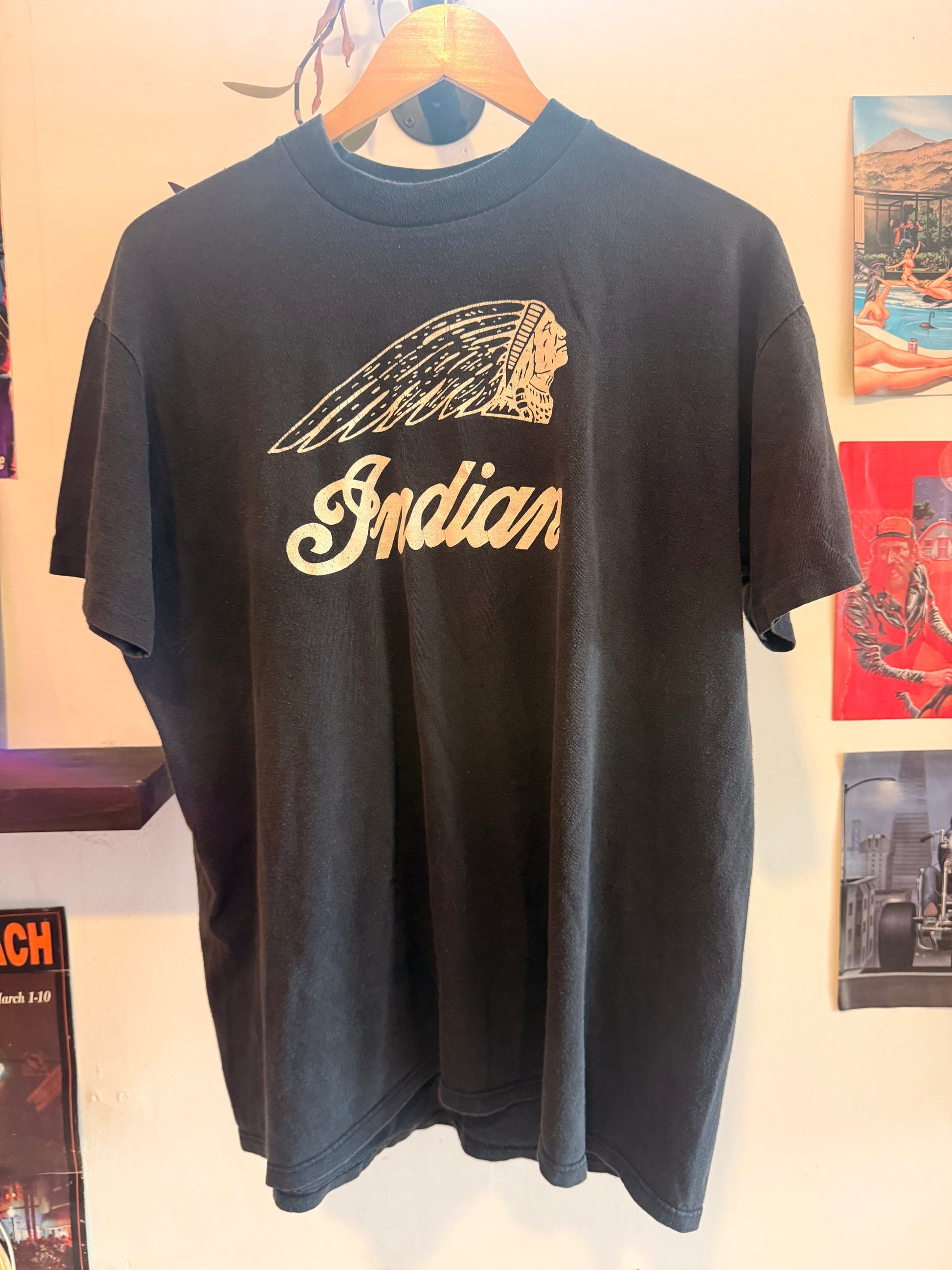 80s Indian Tee Size- XL LFDW