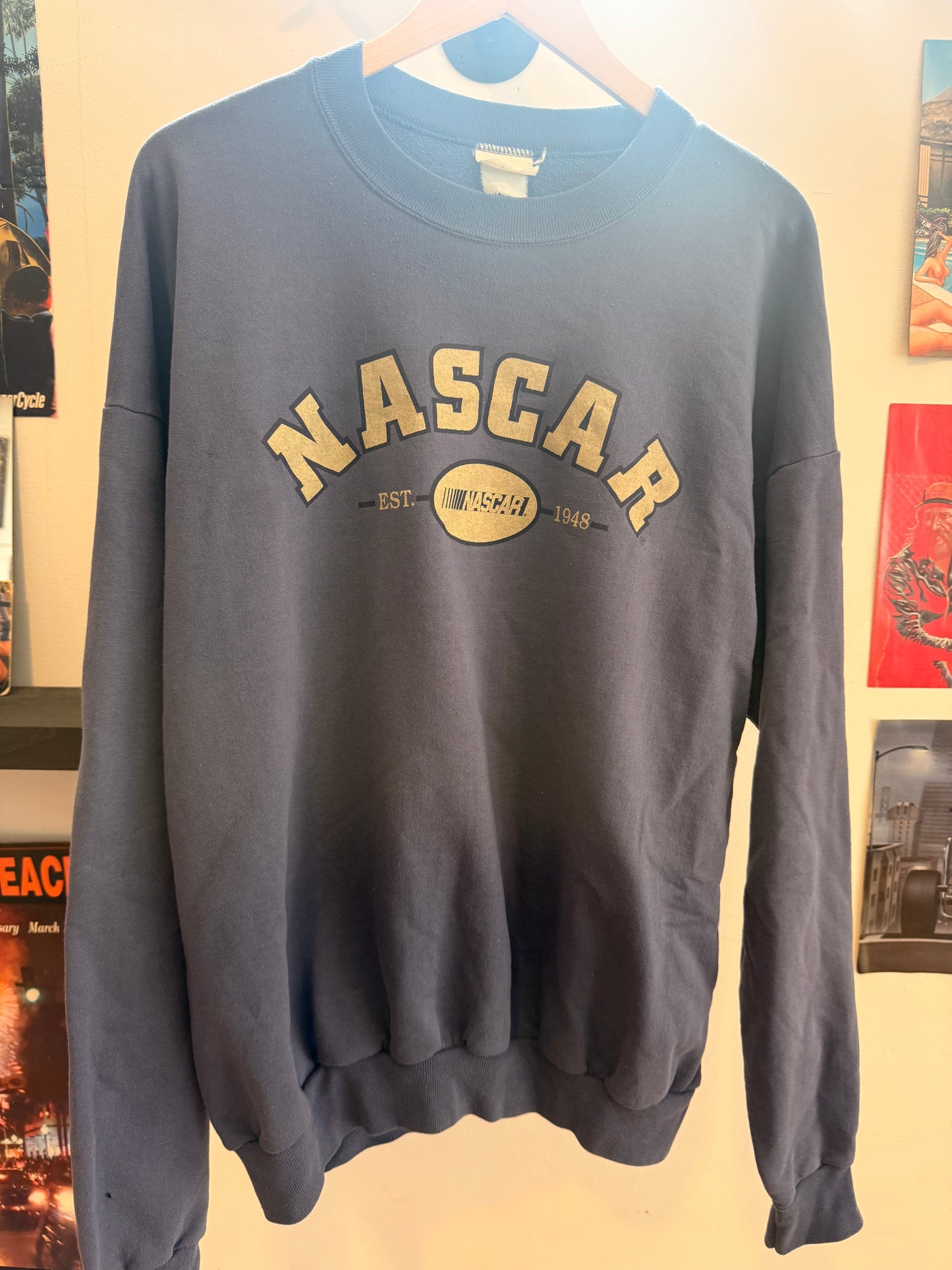 Y2K Nascar Crewneck Size- 2XL LFDW