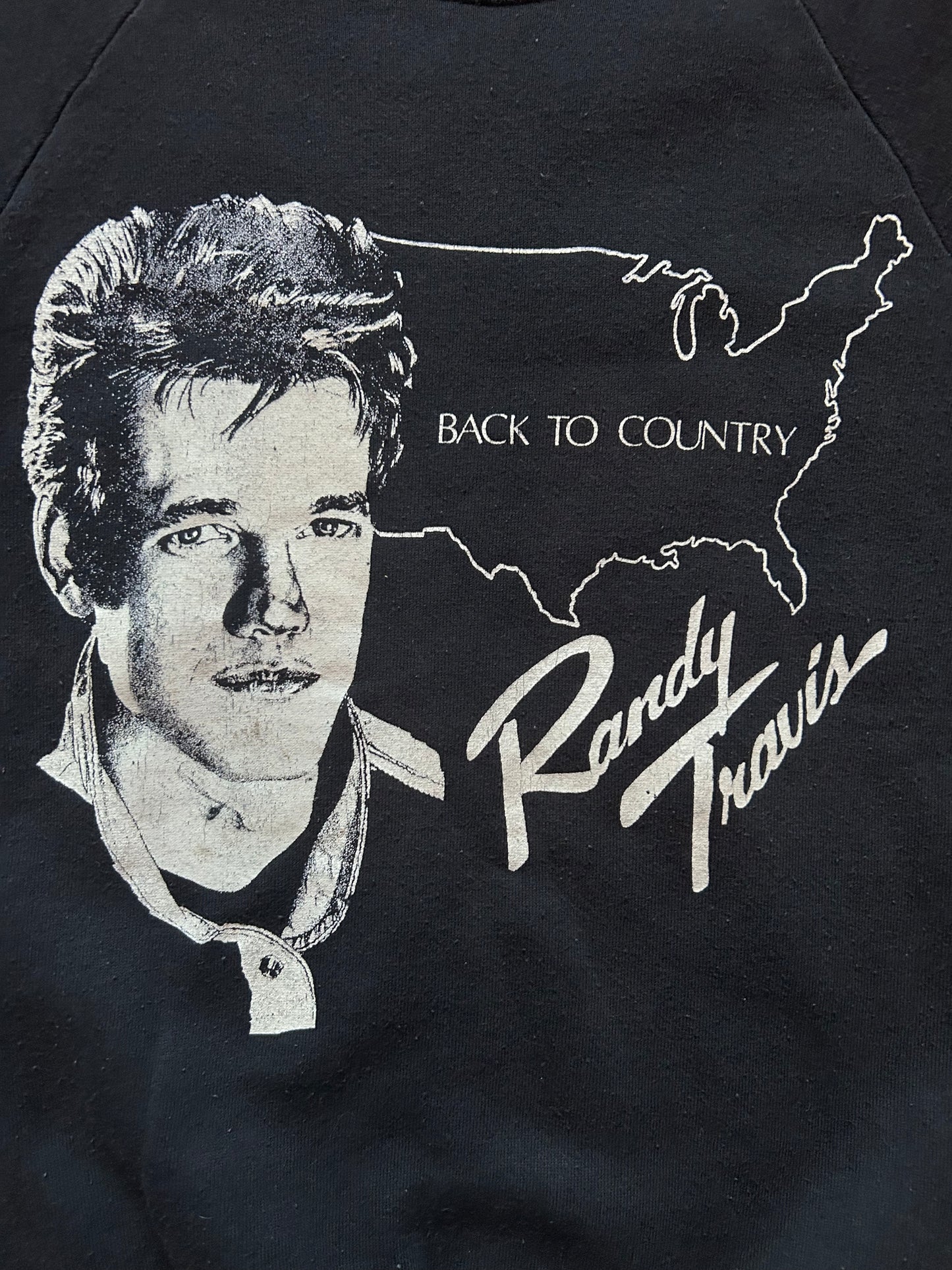 1990s Randy Travis “Back To Country” Crew Neck Size - M