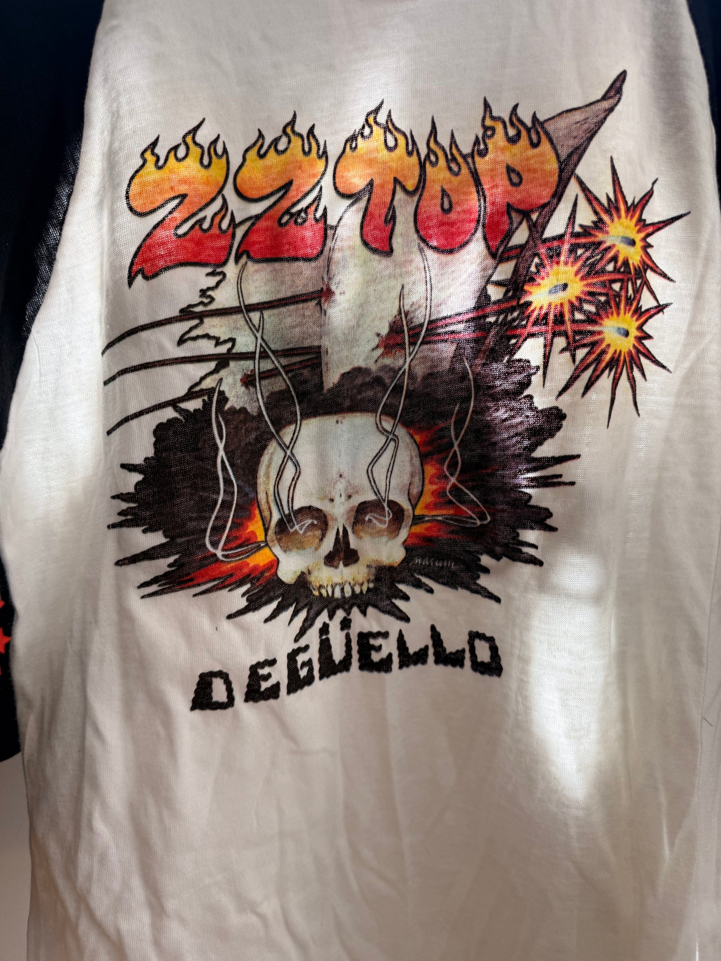 1980 Dusty Hill Personal Collection ZZ Top Deguello Tee Size-S LFDW