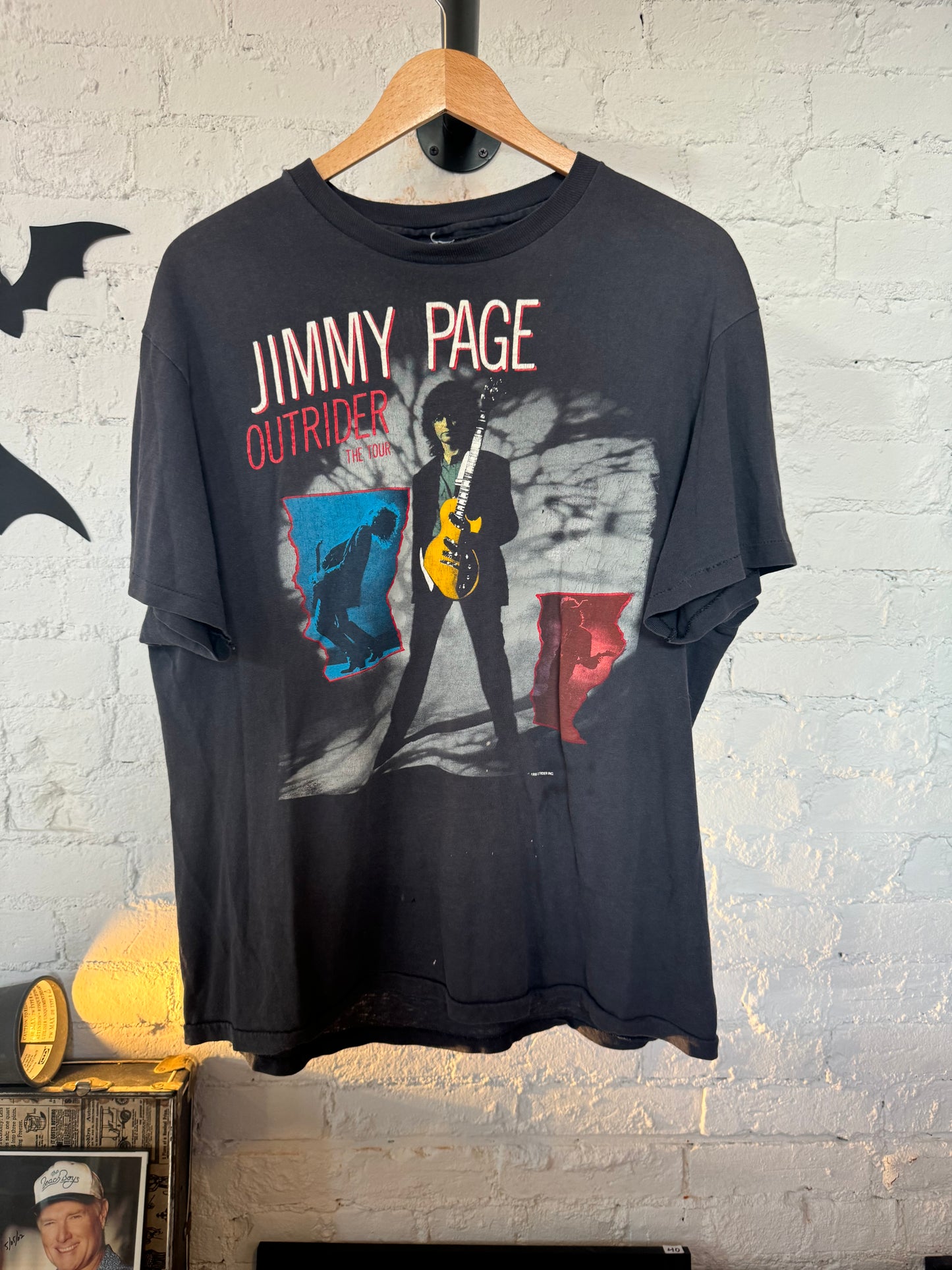 1987 Jimmy Page Outrider Tee Size - L