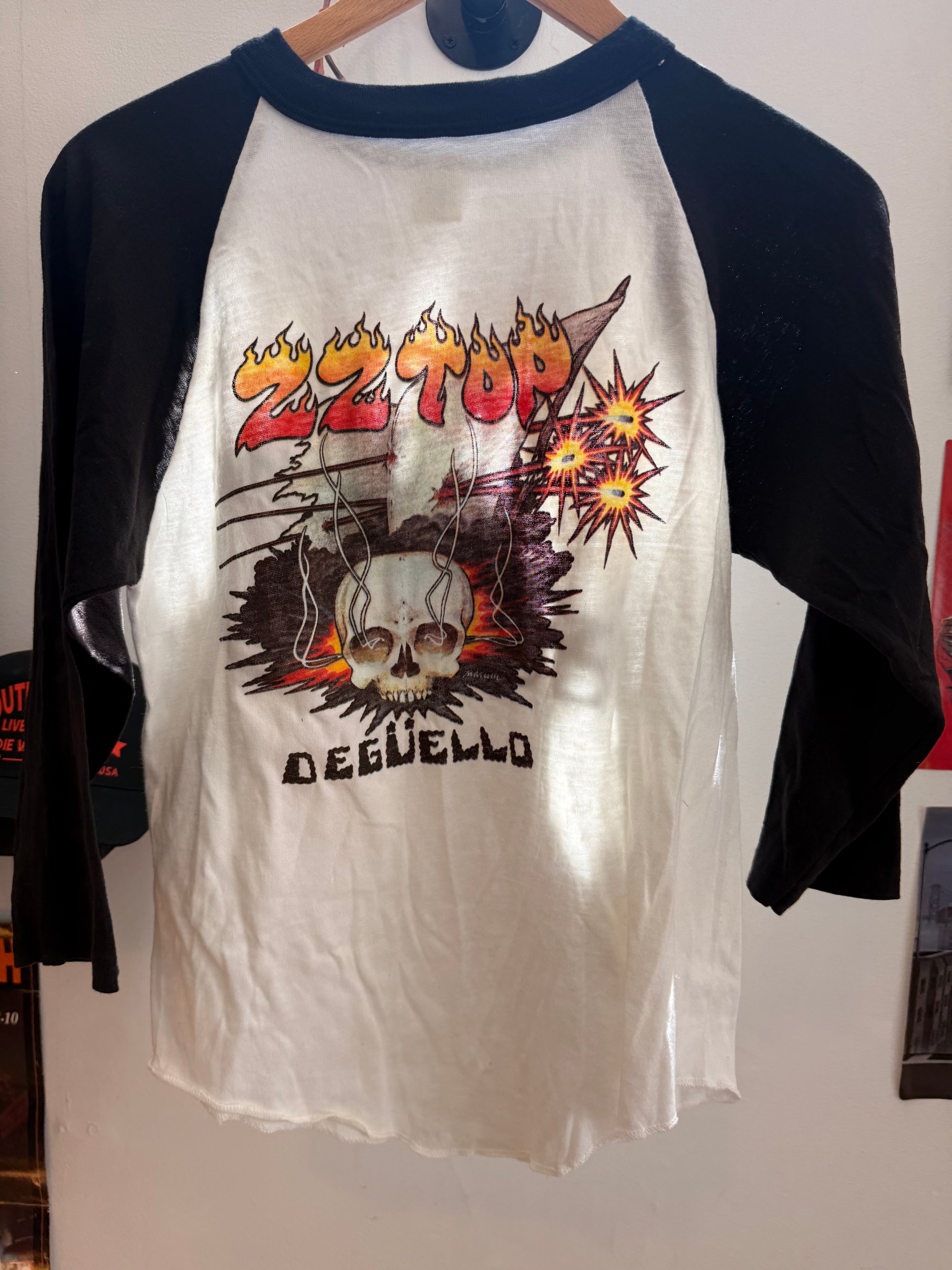 1980 Dusty Hill Personal Collection ZZ Top Deguello Tee Size-S LFDW