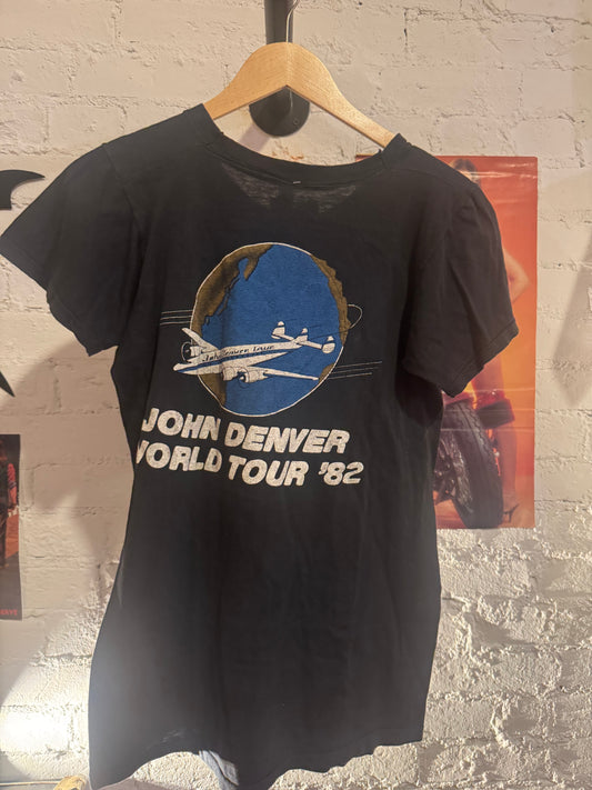 1982 John Denver Tour Tee Size - M