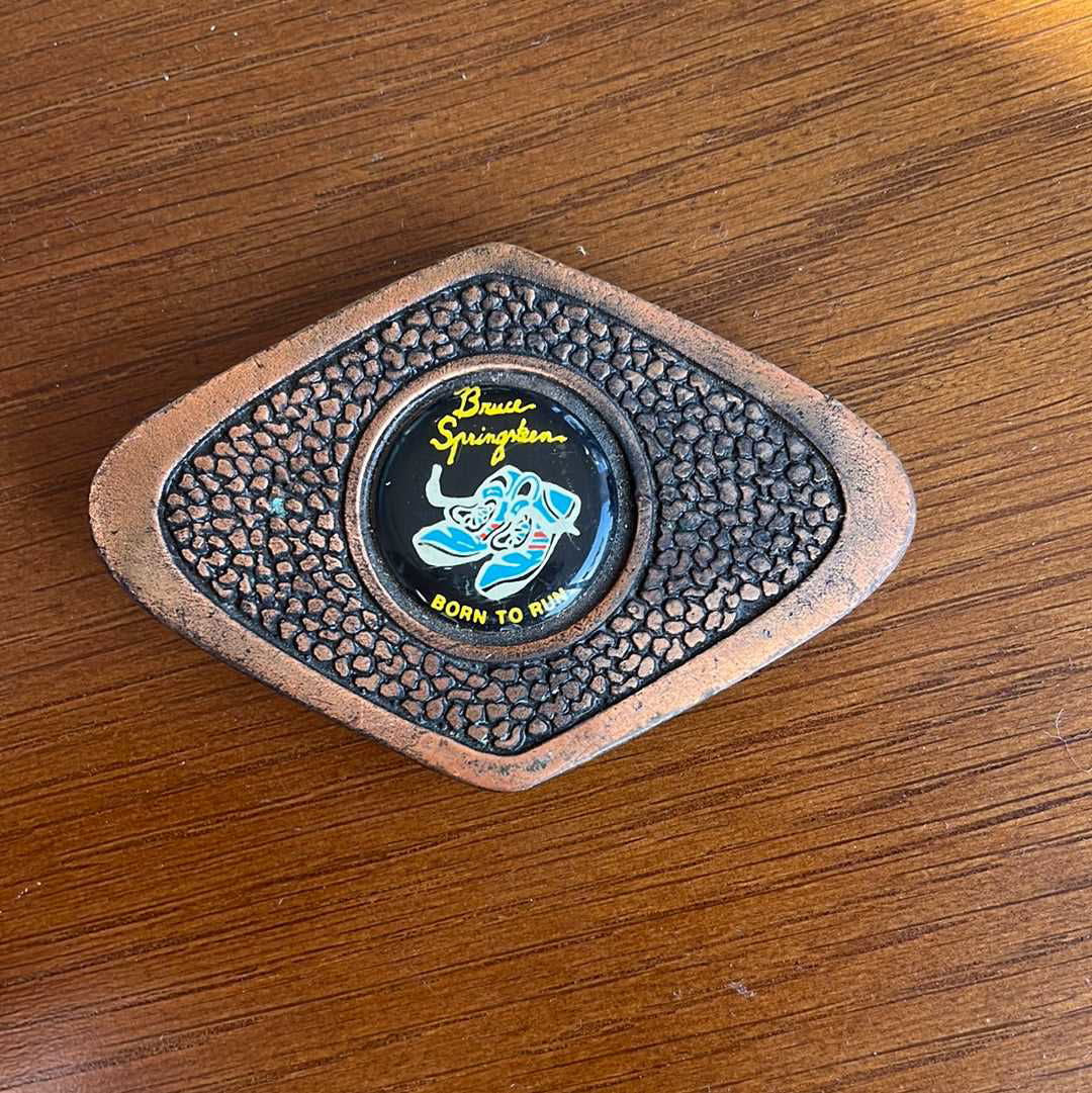 1970’s Bruce Springsteen Born To Run Belt Buckle - LFDW