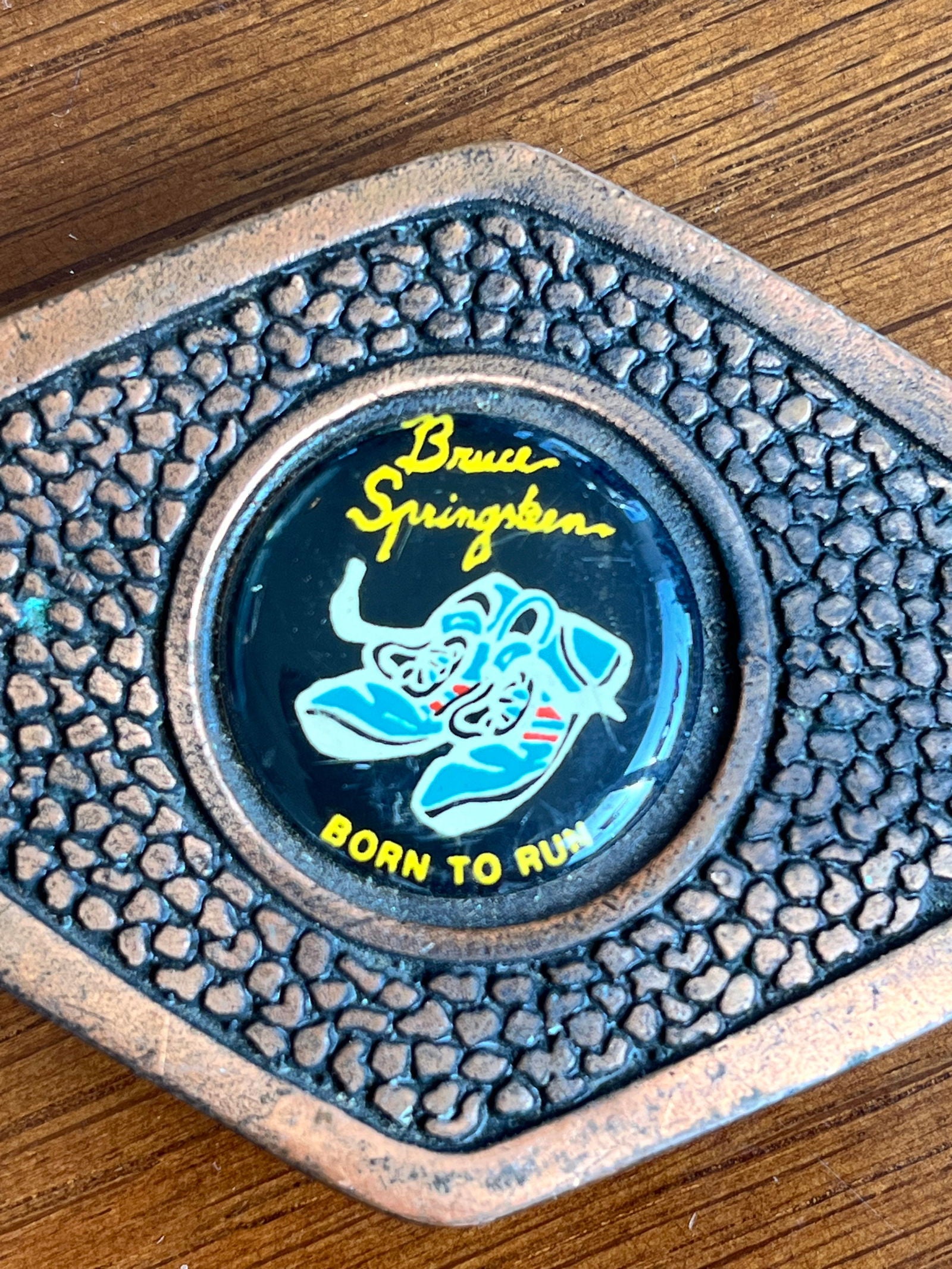 1970’s Bruce Springsteen Born To Run Belt Buckle - LFDW