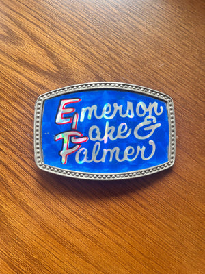 1970’s Emerson Lake Palmer Belt Buckle - LFDW