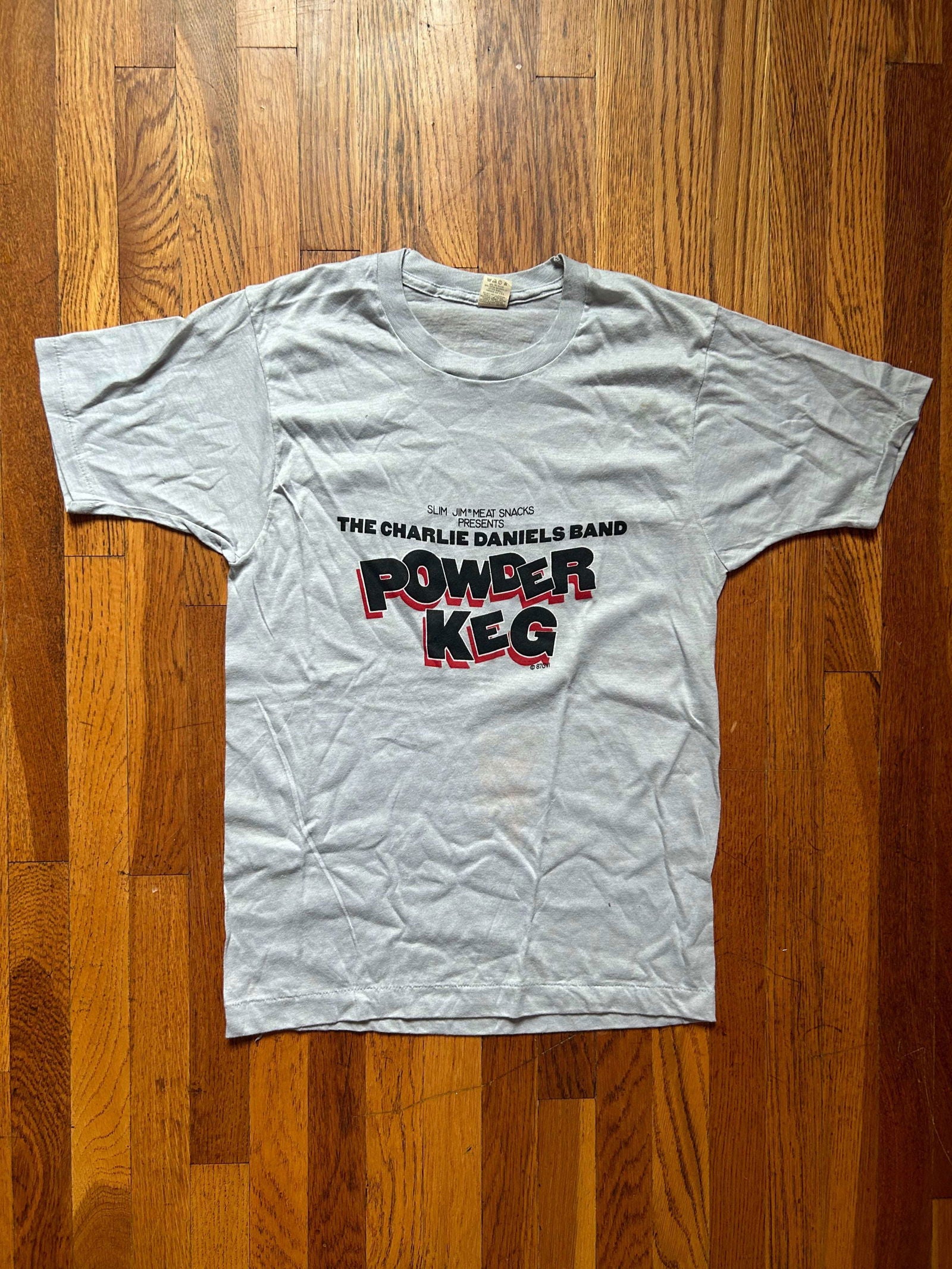 1970s Charlie Daniels Powder Keg Tee Size - M - LFDW