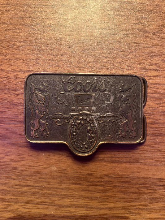 1970s Coors Belt Buckle - LFDW