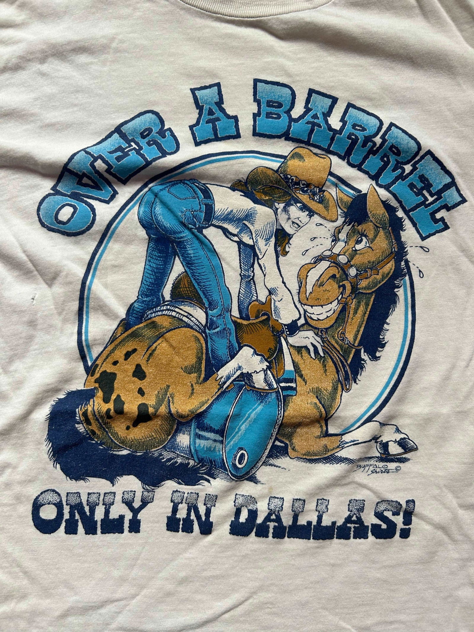 1970s Only In Dallas Tee Size - M - LFDW