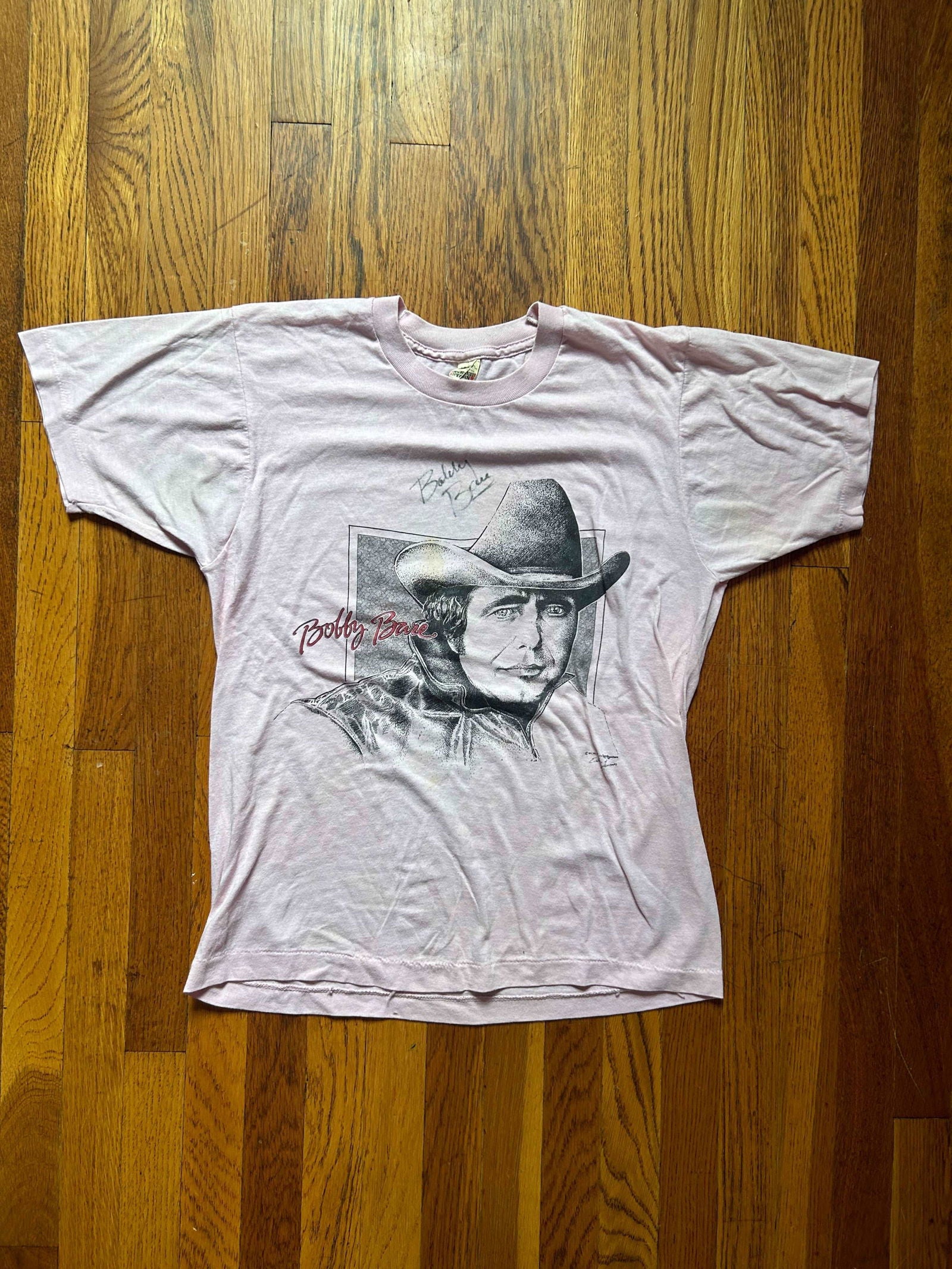 1970s Signed Bobby Bare Tee Size - S - LFDW