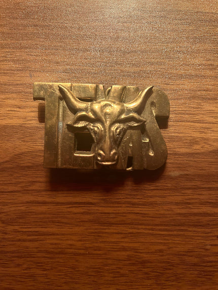 1970s Texas Belt Buckle - LFDW