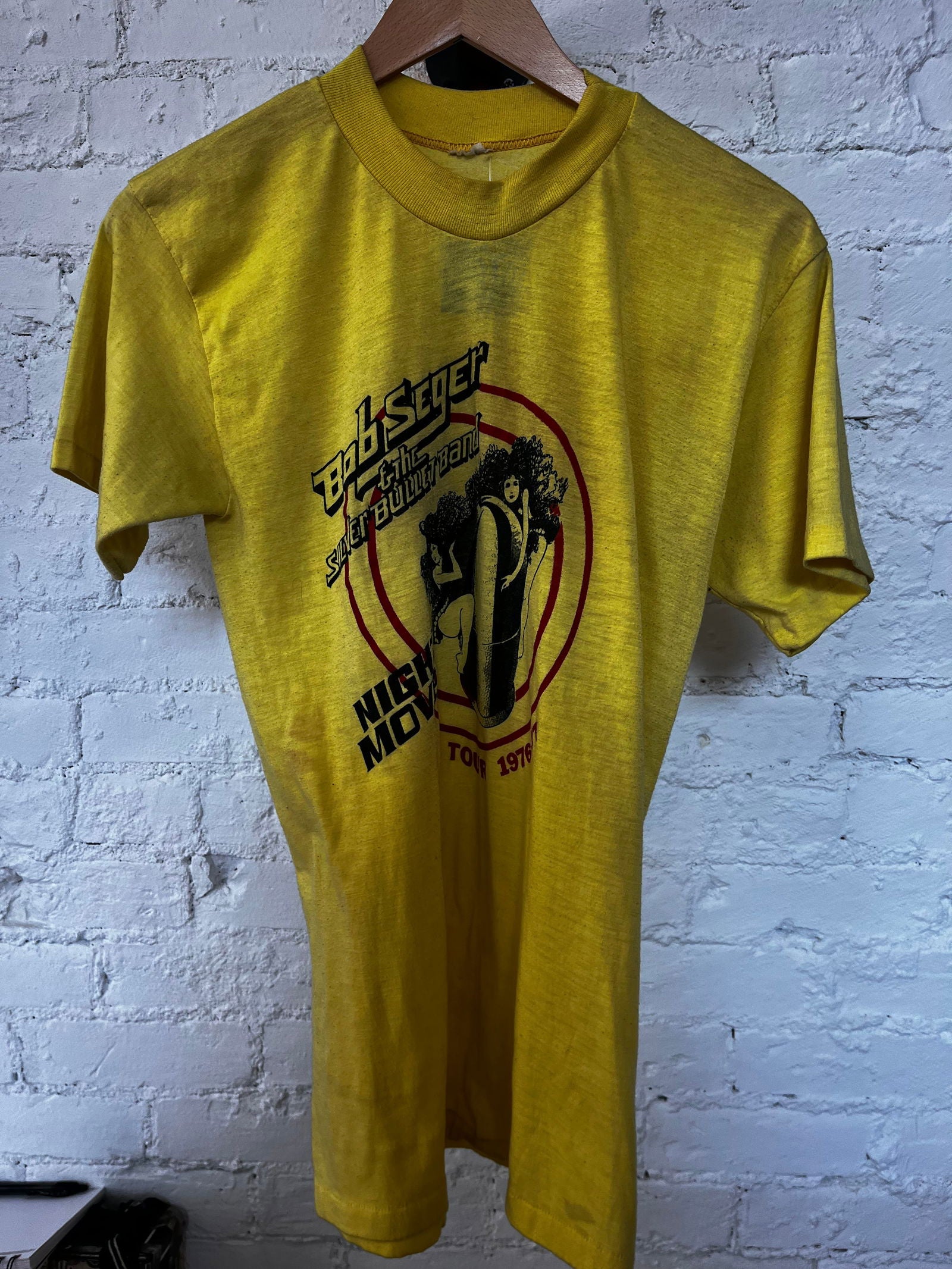1976/77 Bob Seger Night Moves Tour Tee Size- M - LFDW
