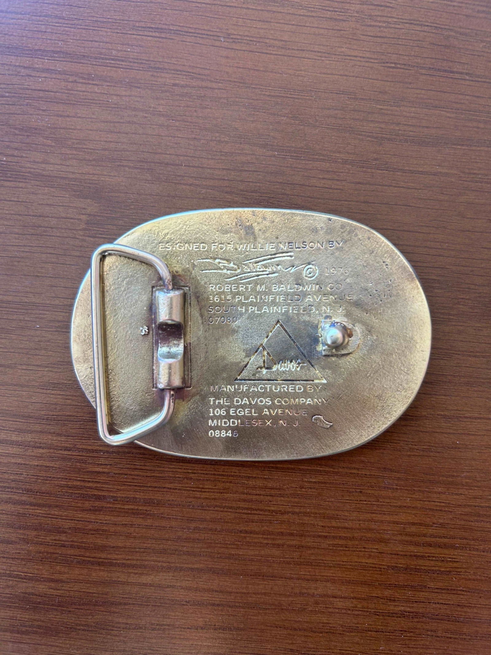 1976 Willie Nelson Buckle - LFDW