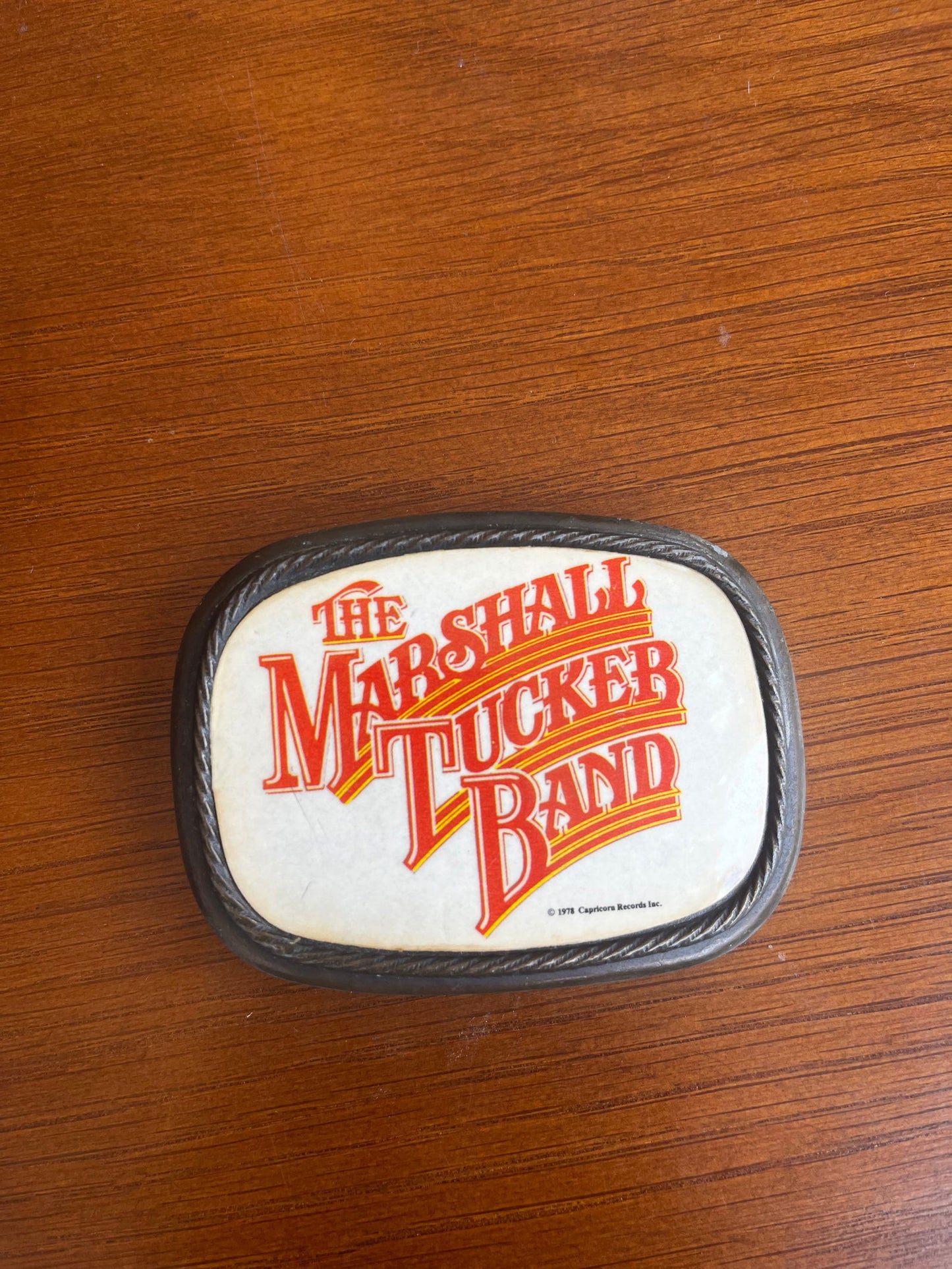 1978 The Marshall Tucker Band Belt Buckle - LFDW
