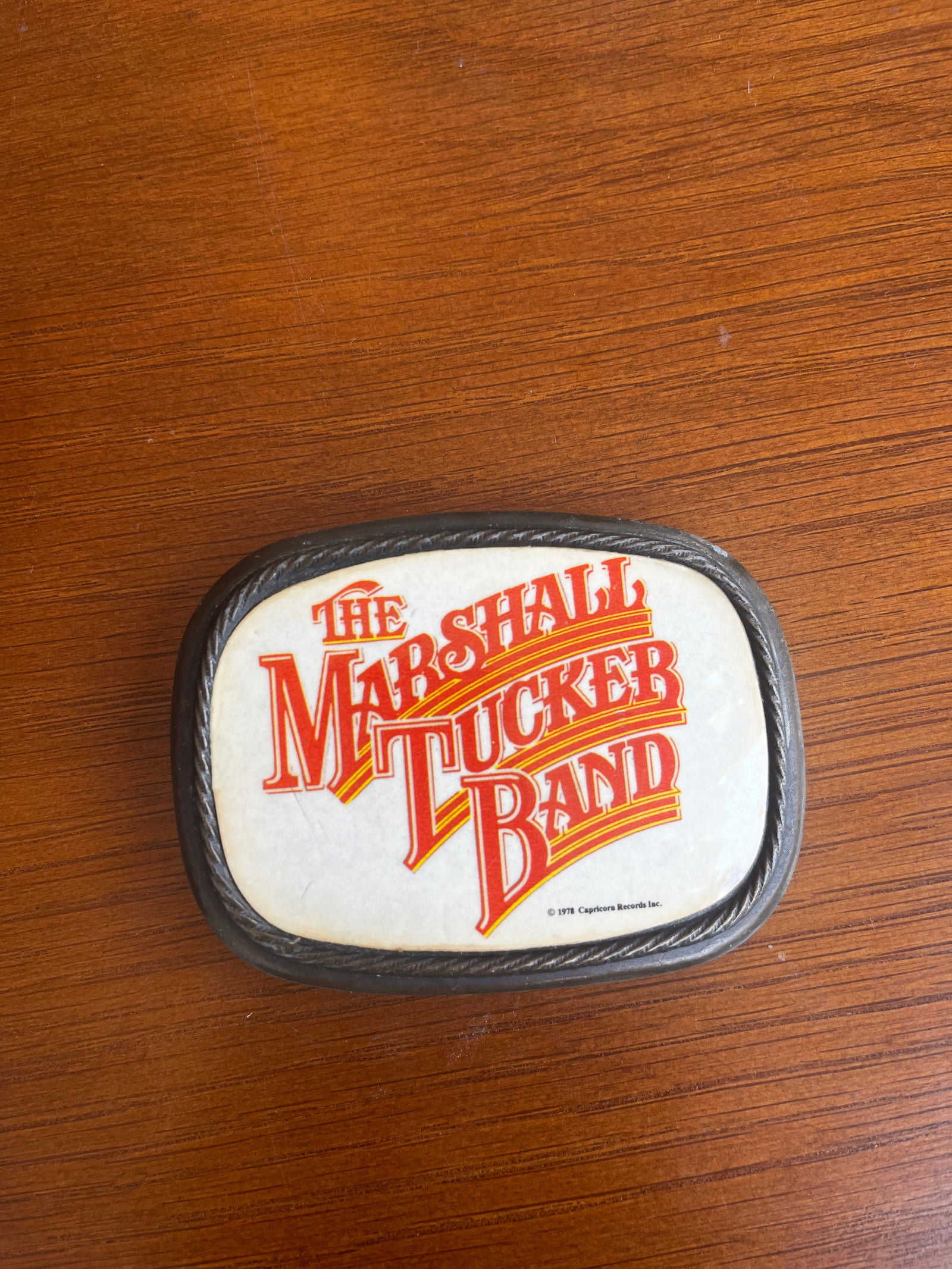 1978 The Marshall Tucker Band Belt Buckle - LFDW