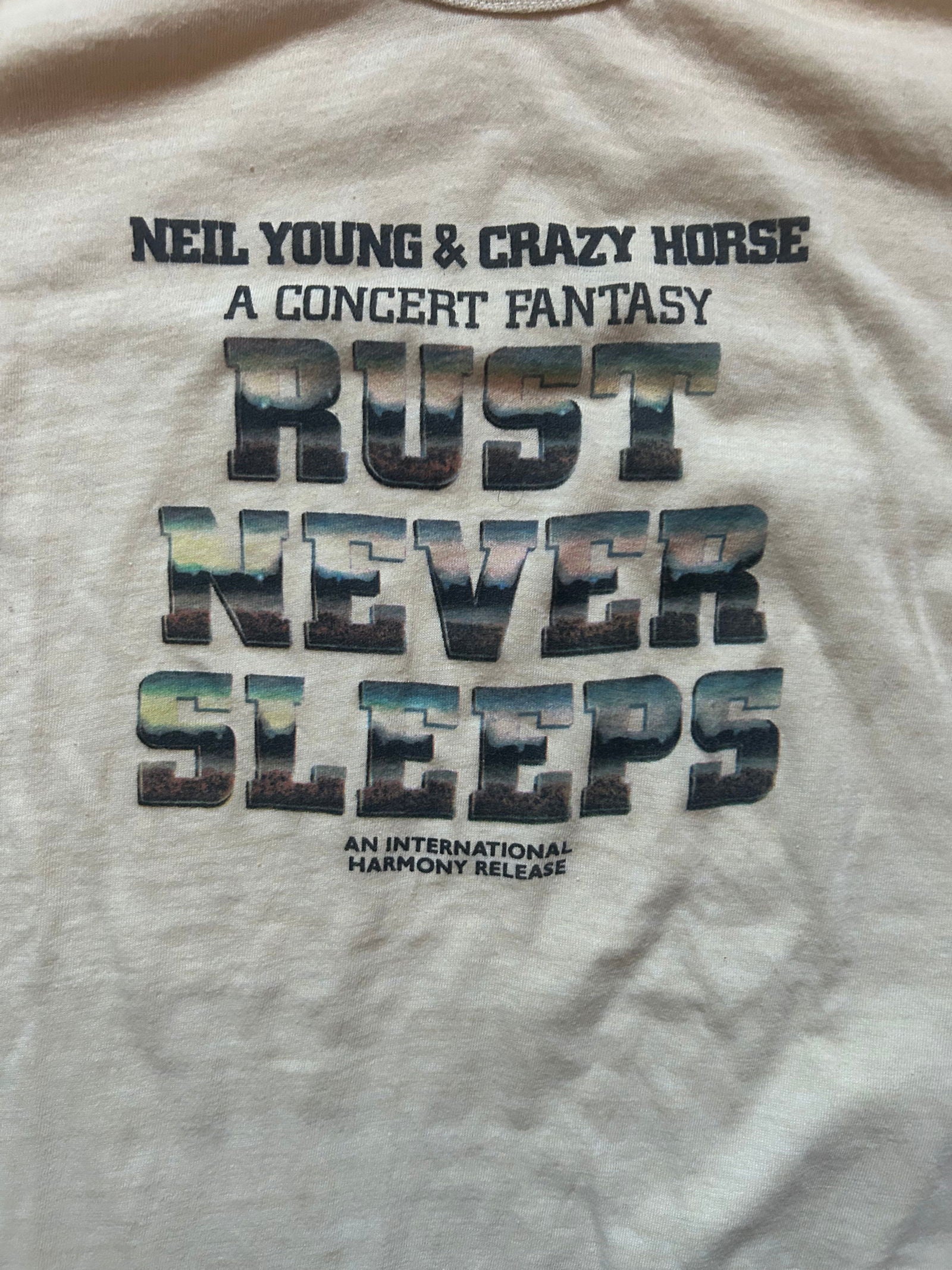 1979 Neil Young Rust Never Sleeps Tee Size - Large - LFDW